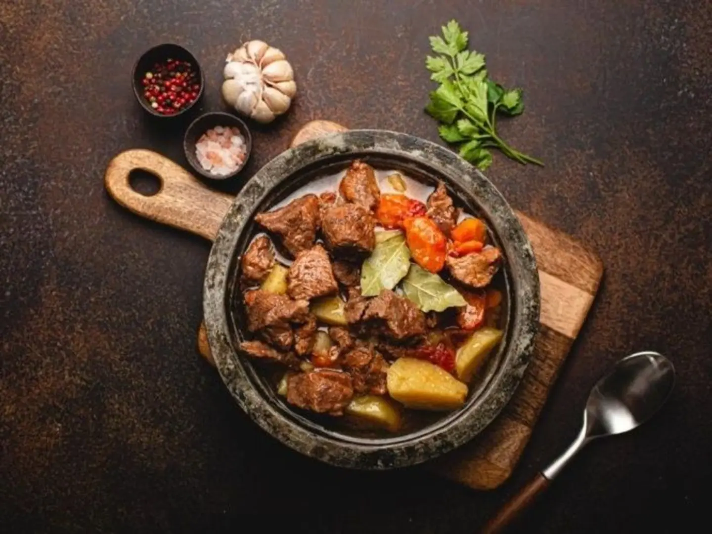 Fried Meat With Black Pepper