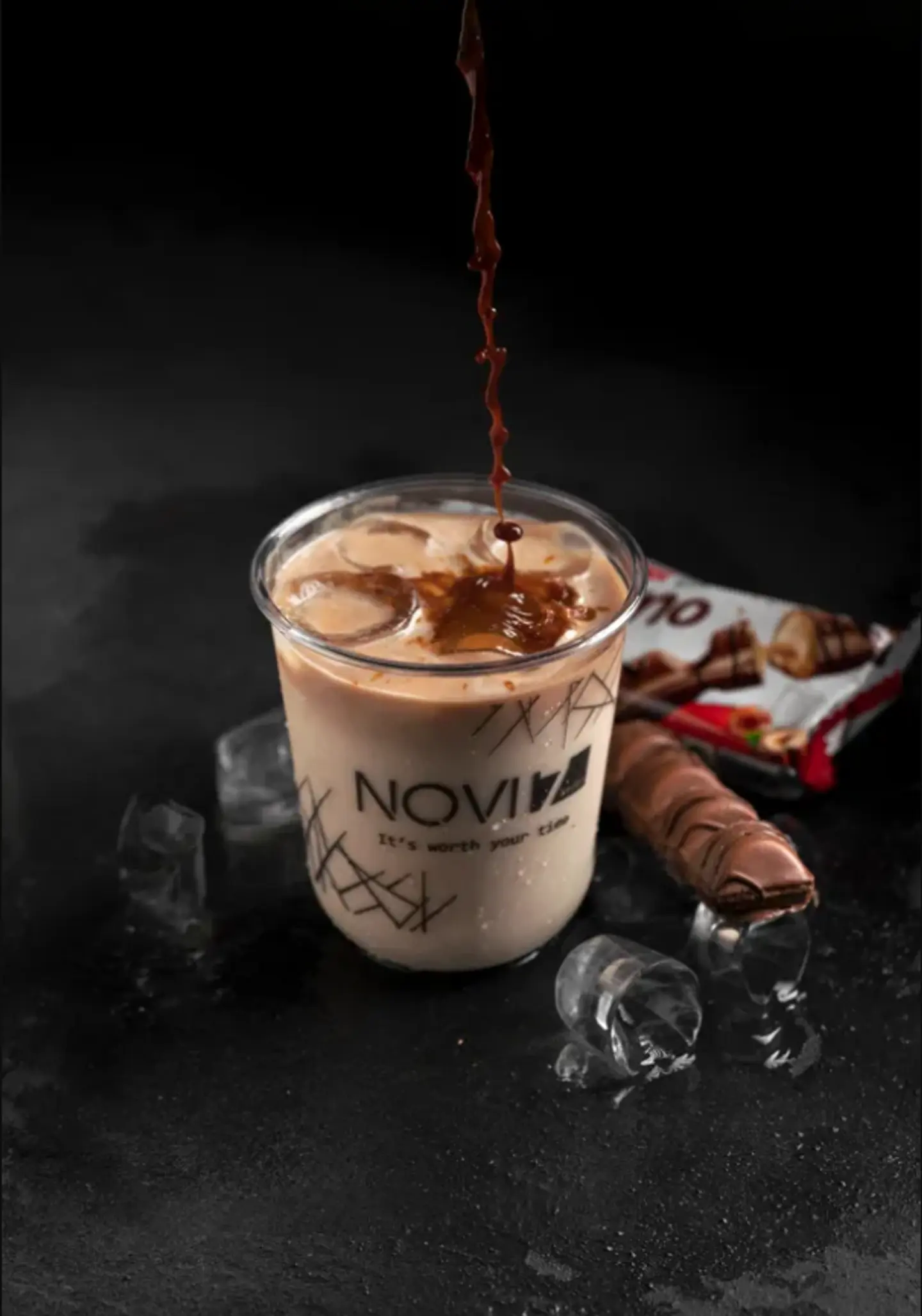 Iced Kinder Latte