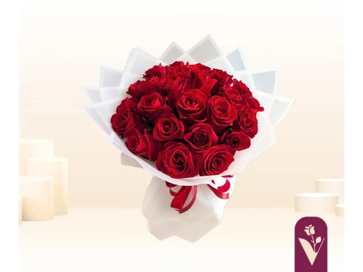 بوكيه رونق الجوري