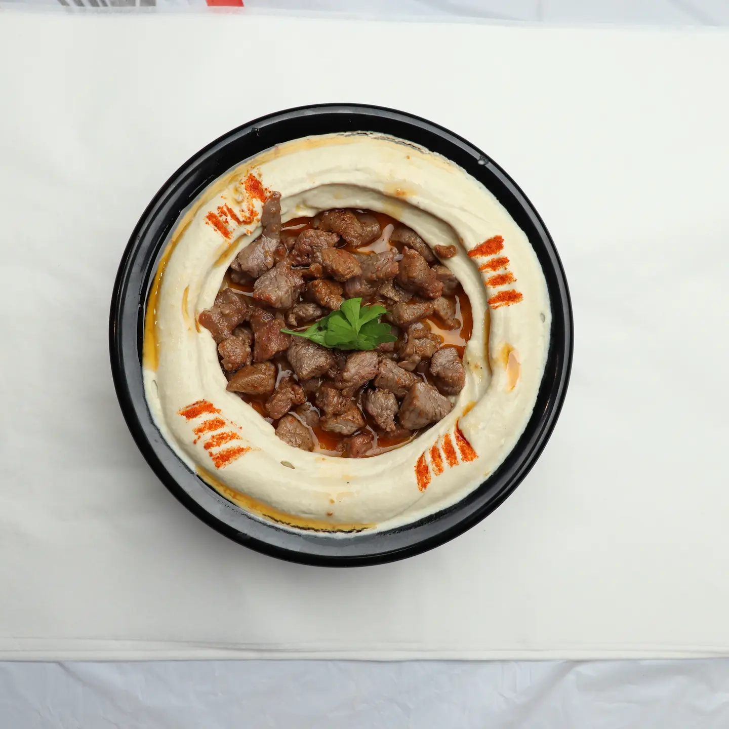 Hummus With Meat