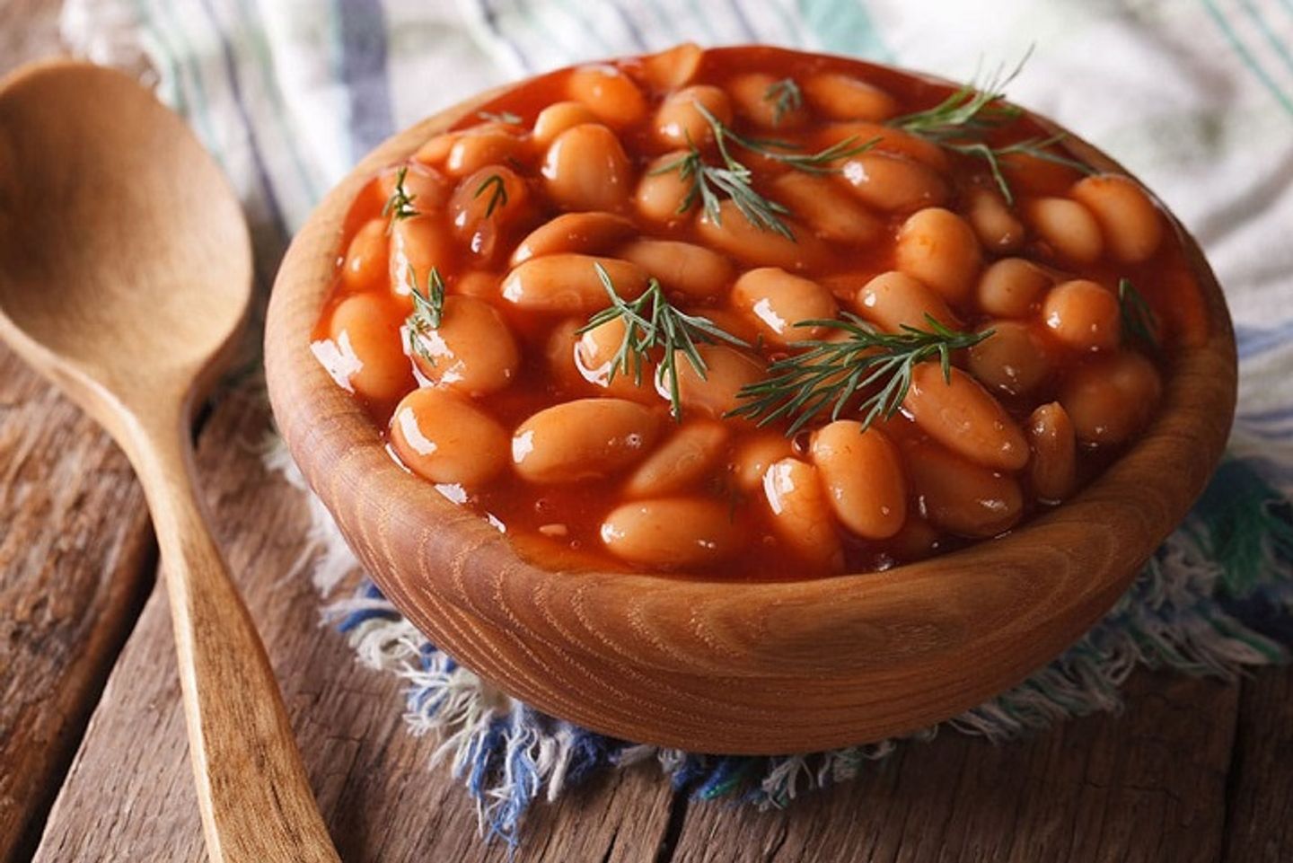فاصوليا بالطماطم