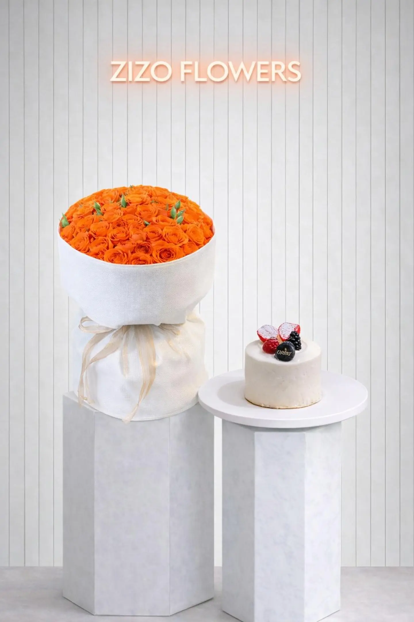 Rose With Kandera Cake 16