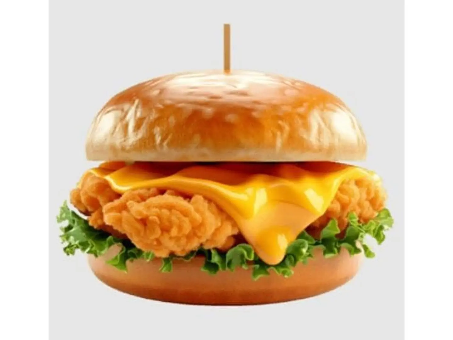 Zinger Chicken Burger With Cheese