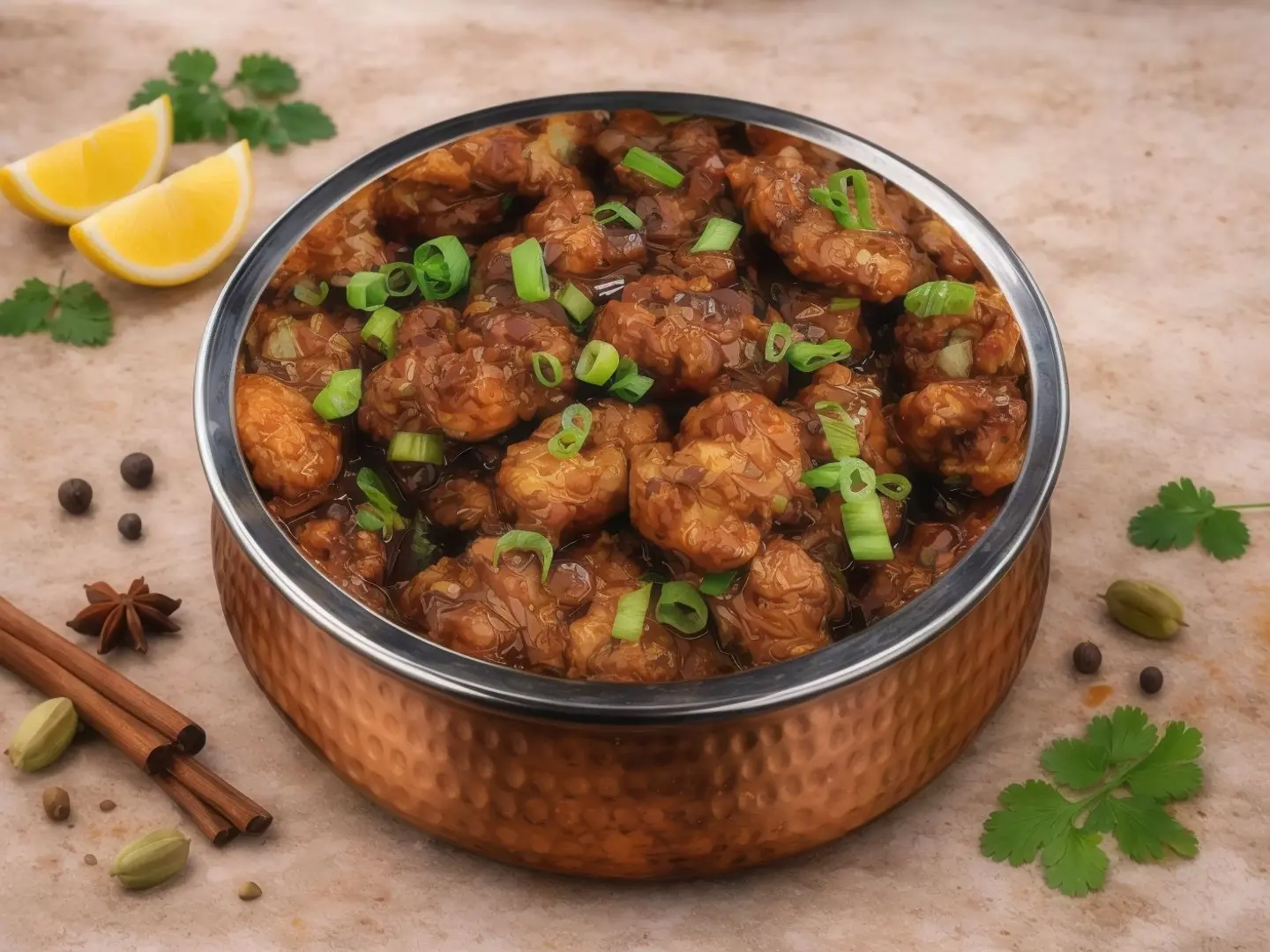Gobi Manchurian Dry Semi Gravy