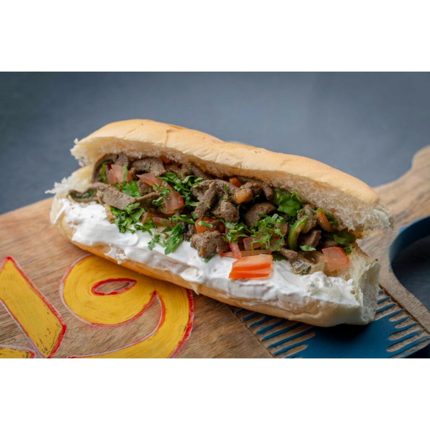 Cheese Liver Sandwich