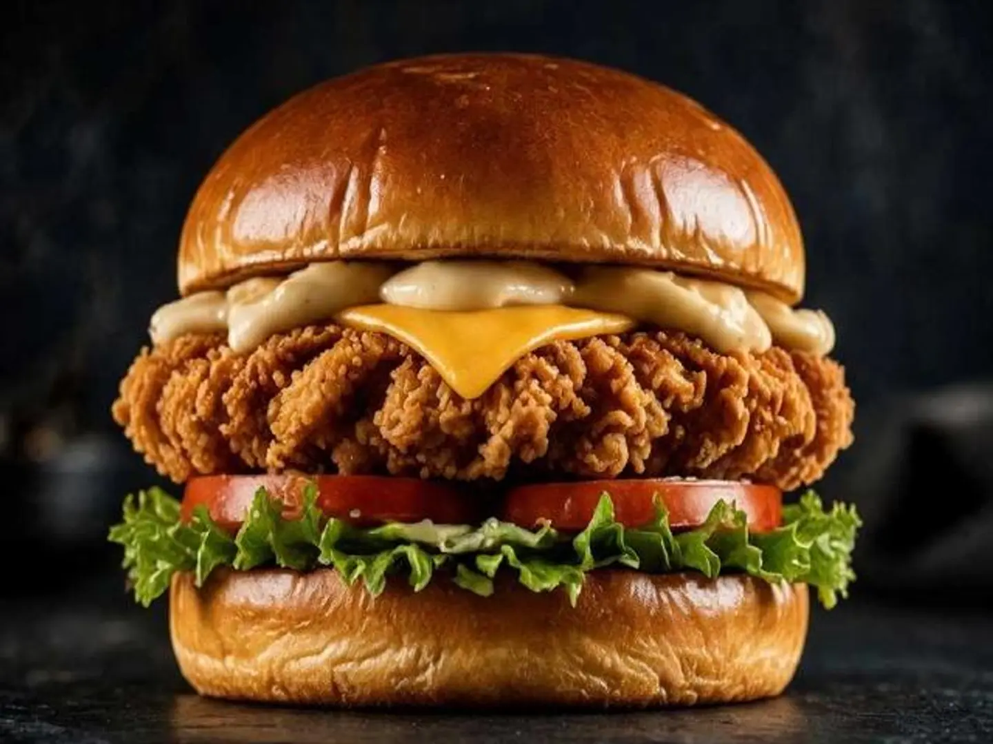 Fried Chicken Burger