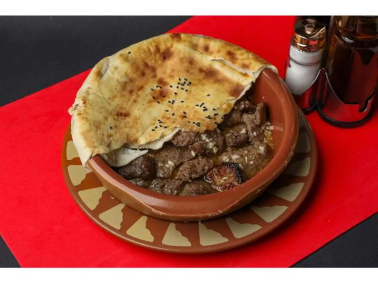 شرحات لحم بالفرن