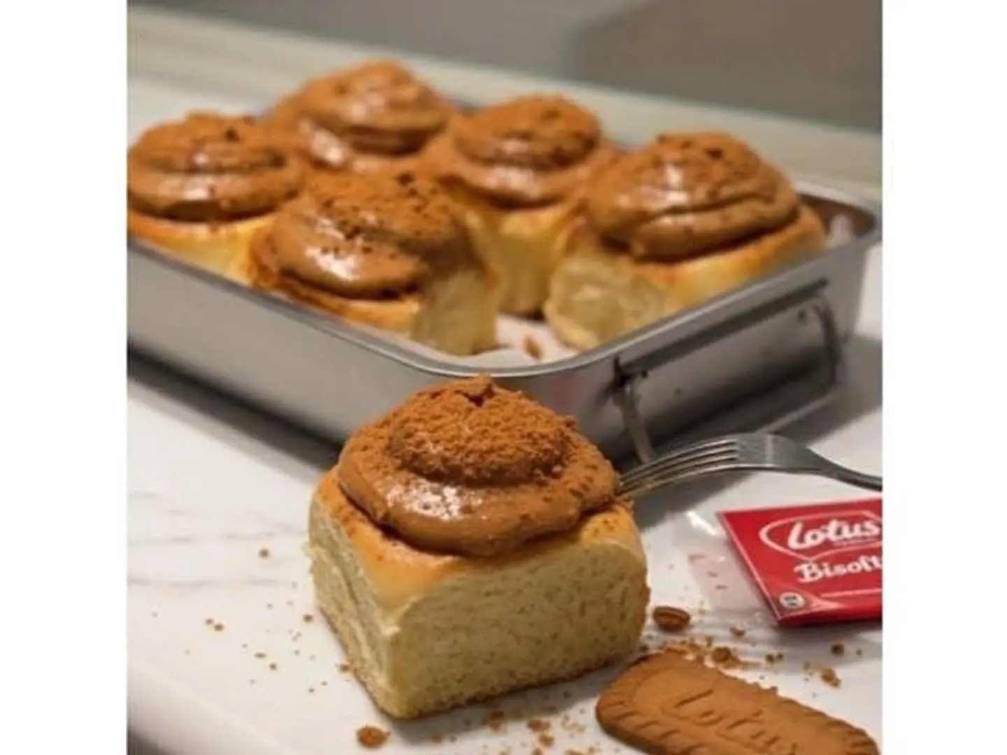 Cinnamon Roll Lotus