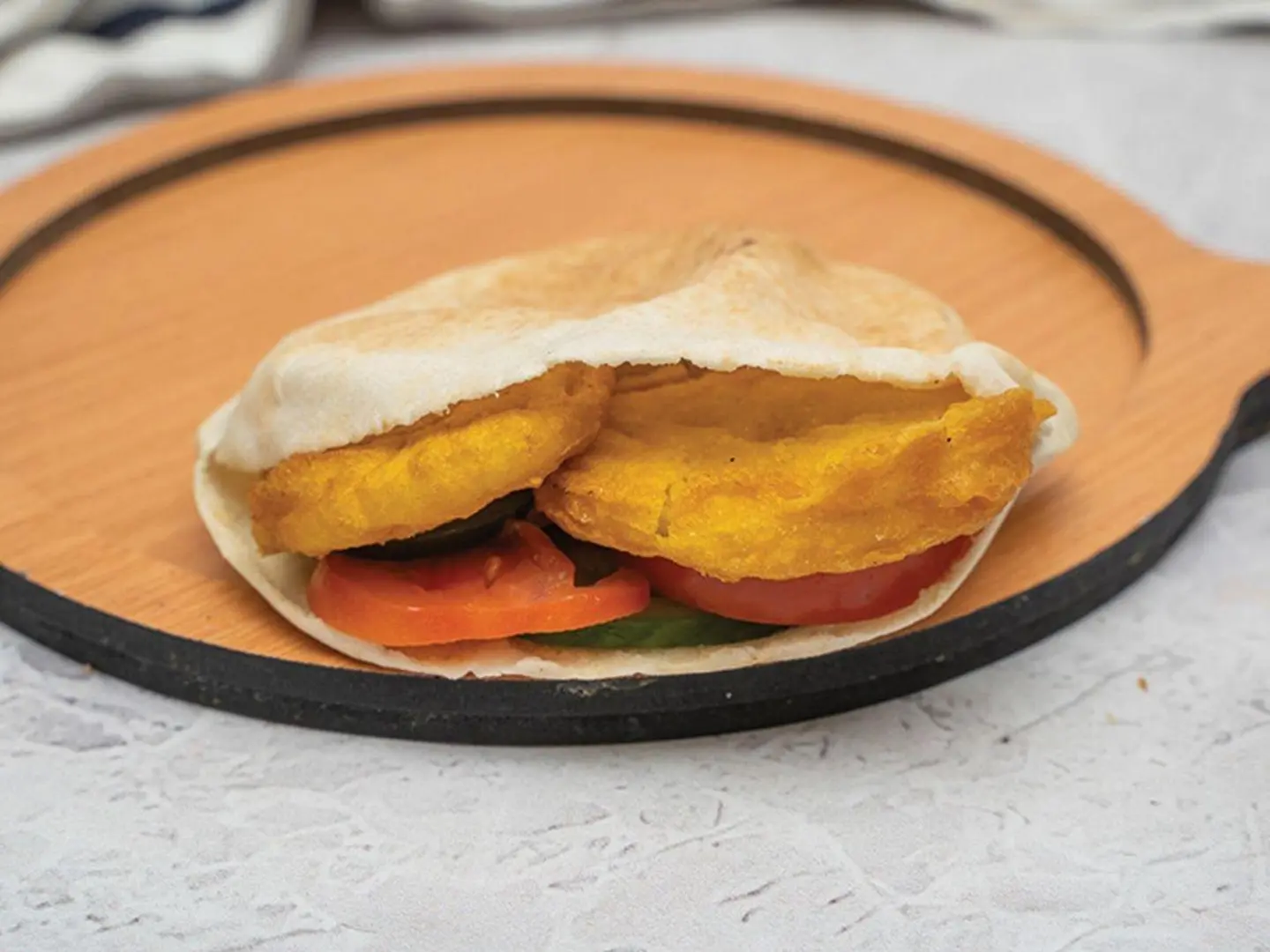 Breaded Potato Sandwich