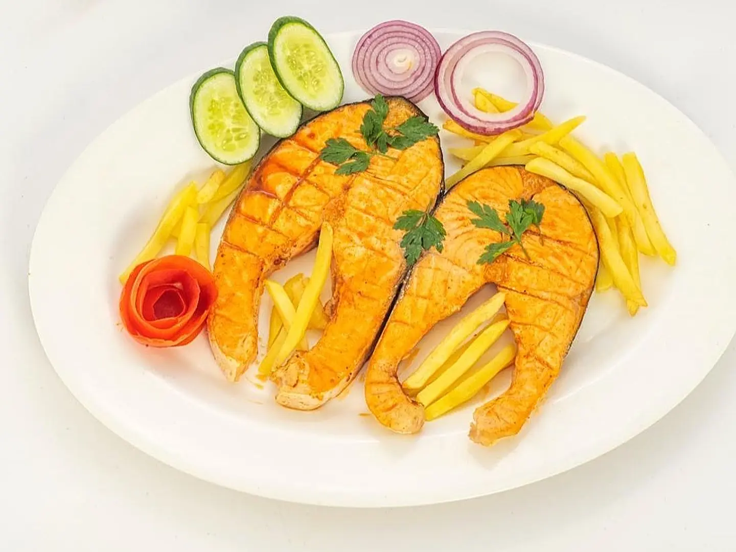 Grilled Salmon 500 Gm