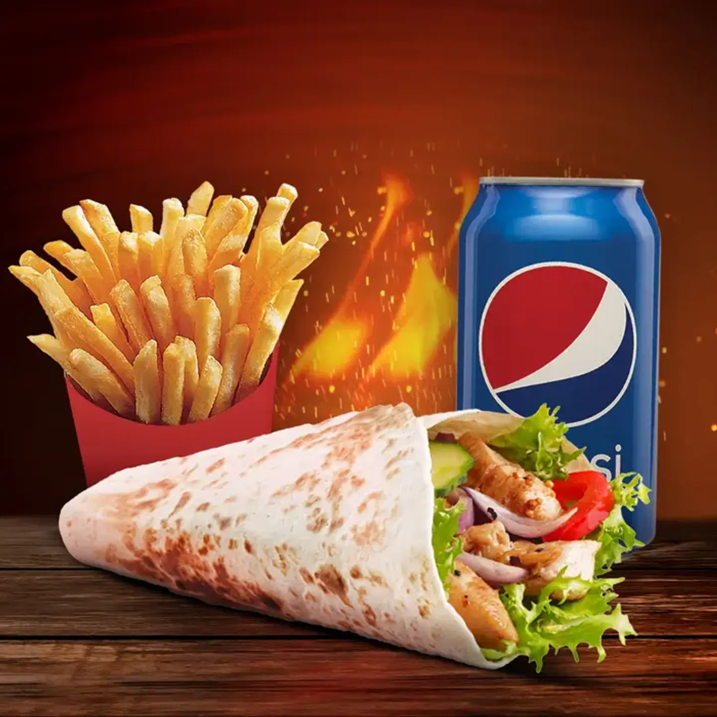 وجبة‭ ‬ساندويتش‭ ‬مسحب‭