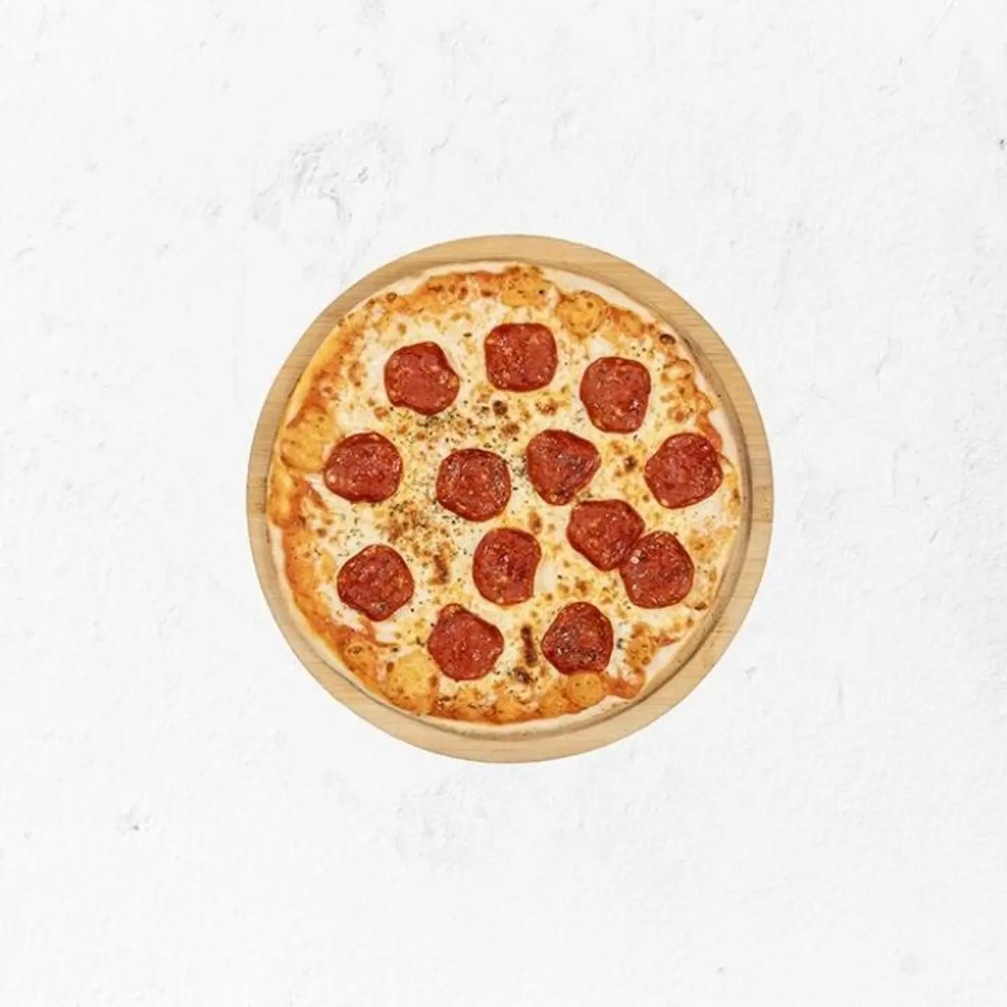 Mozzarella Cheese Manakish With Pepperoni