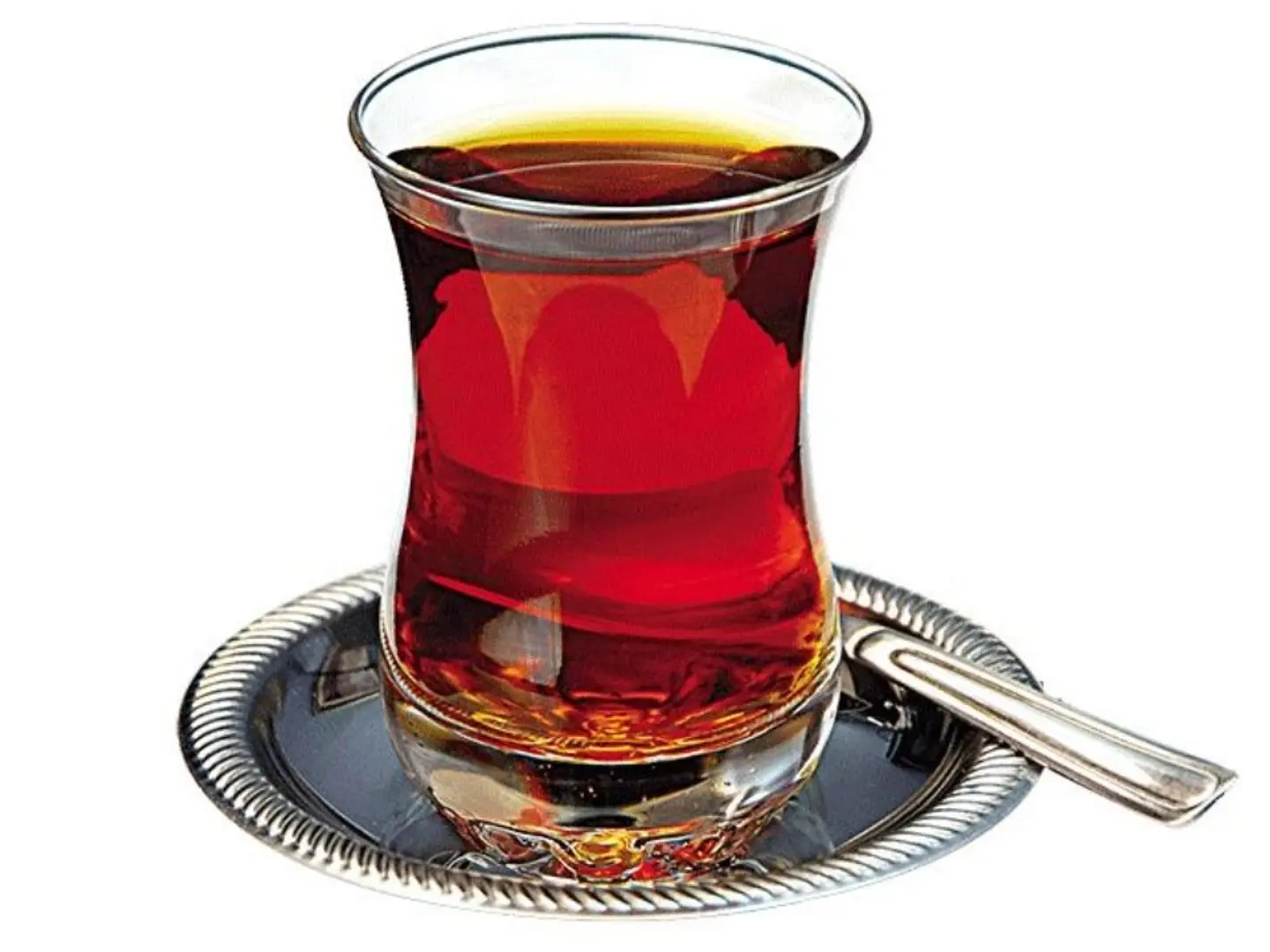 كوب شاي احمر