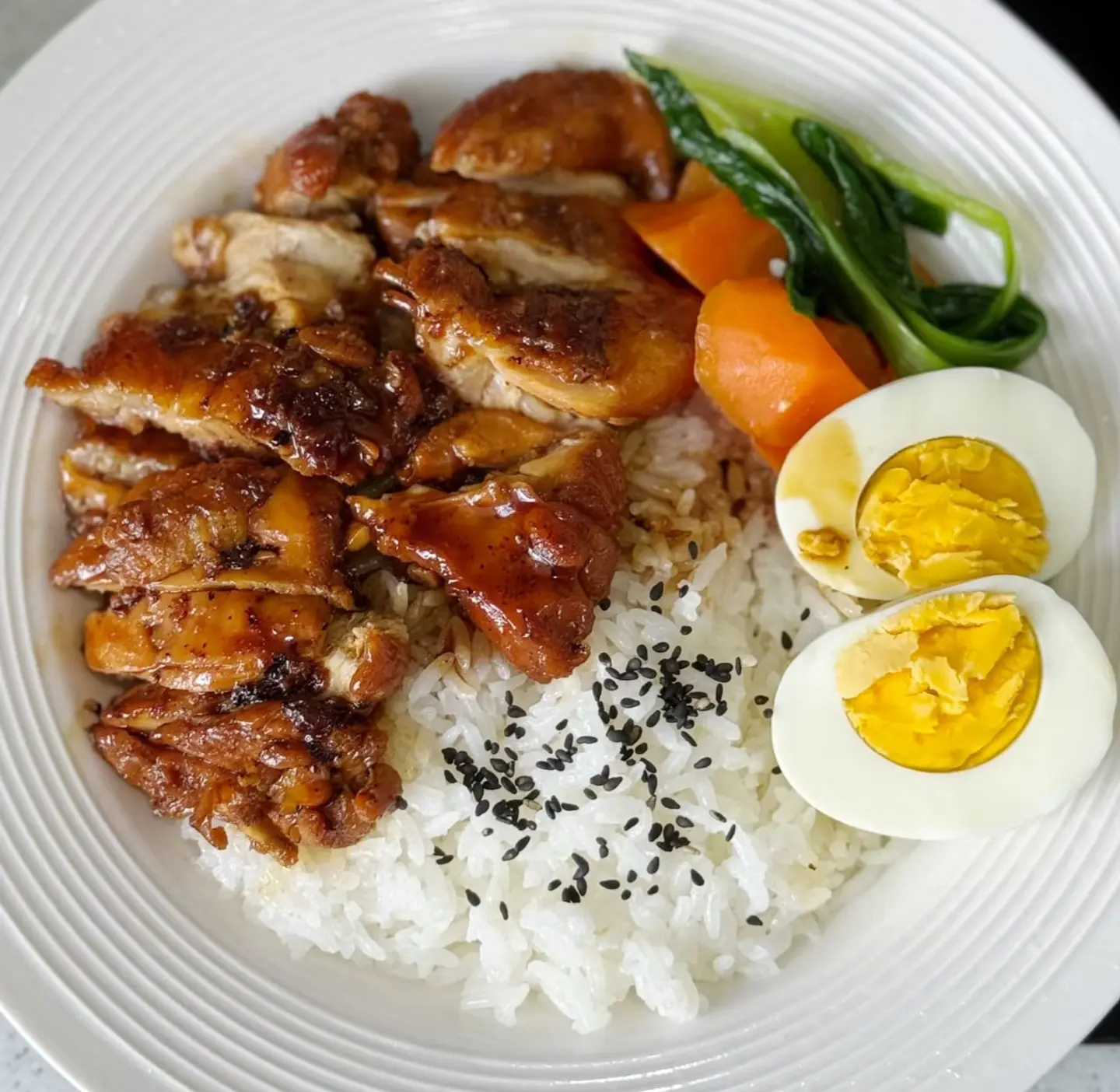 Braised Chicken Leg With Rice