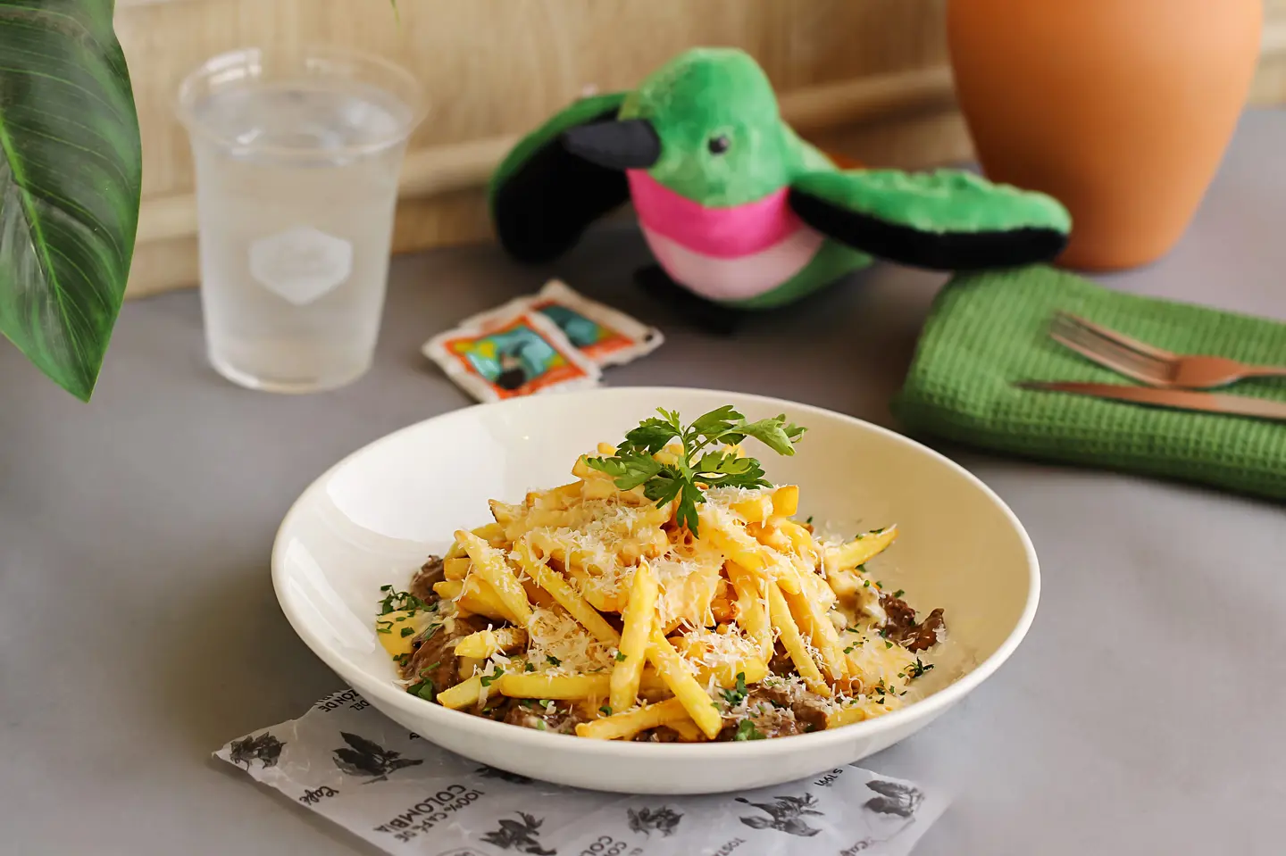 Parmasan Texas Steak Fries