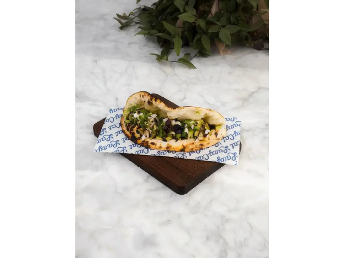 Avocado Folded Bread