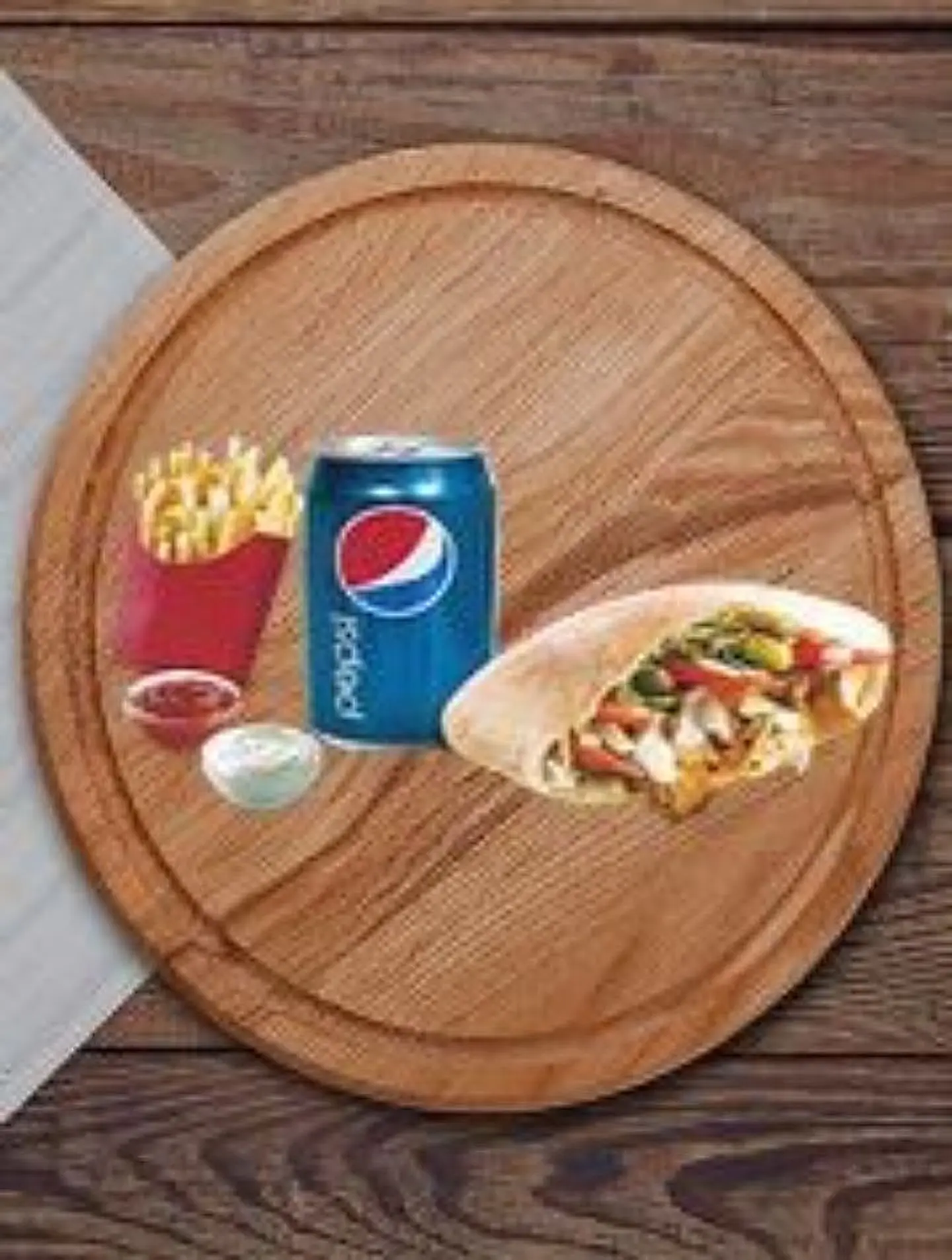 وجبة شاورمات مغربية