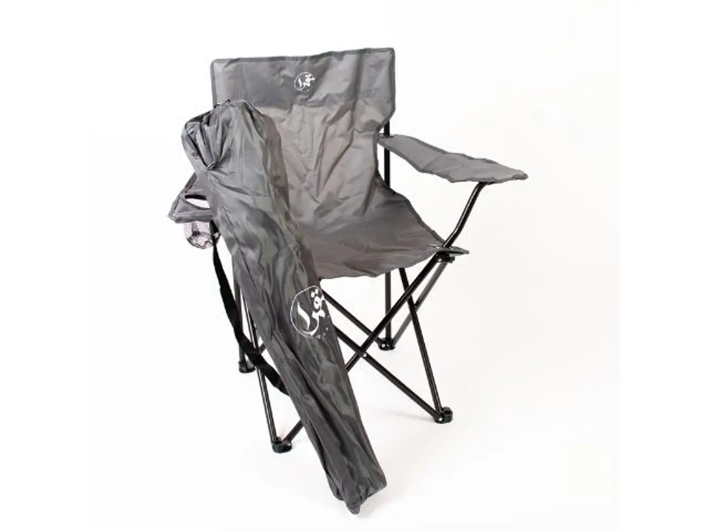 Qamra Small Sport Chair Gray حبة