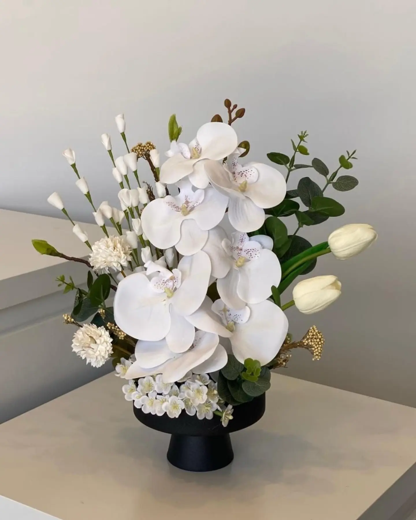 Faux Flower Vase 66