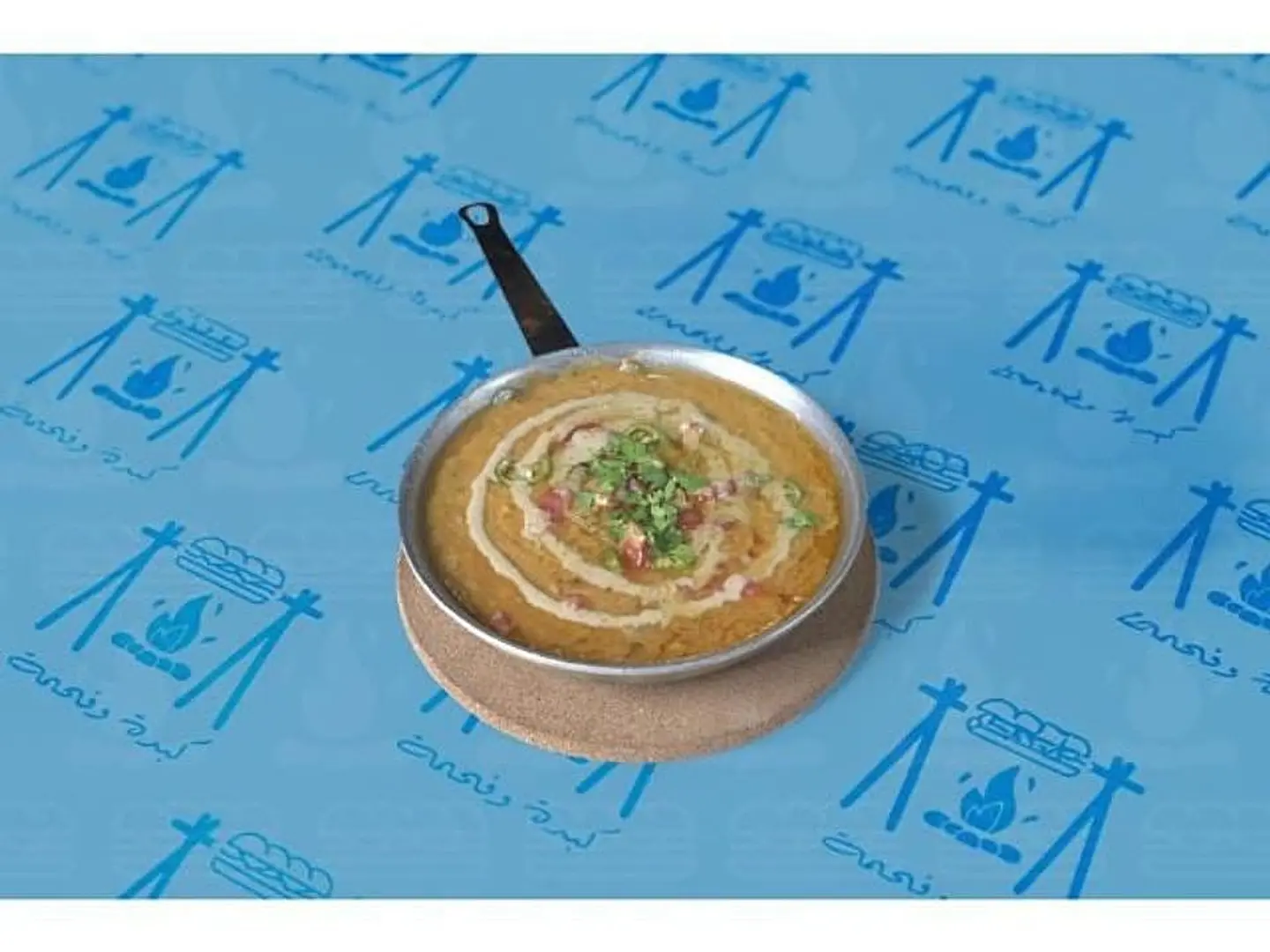 صحن فول طاوة