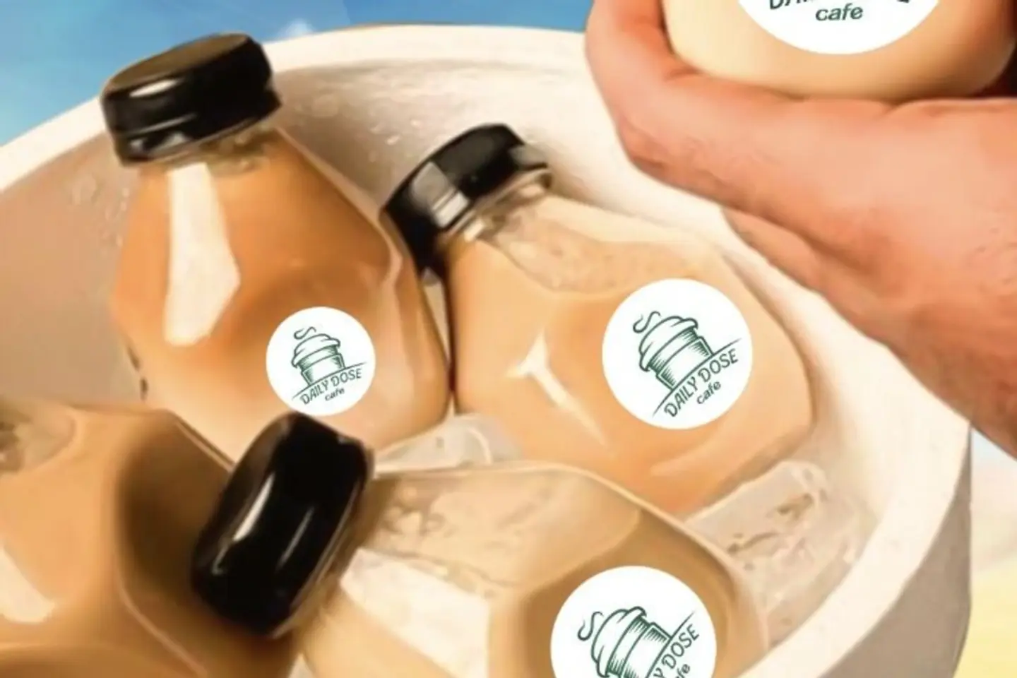 بوكس القهوة الباردة 7 مشروب