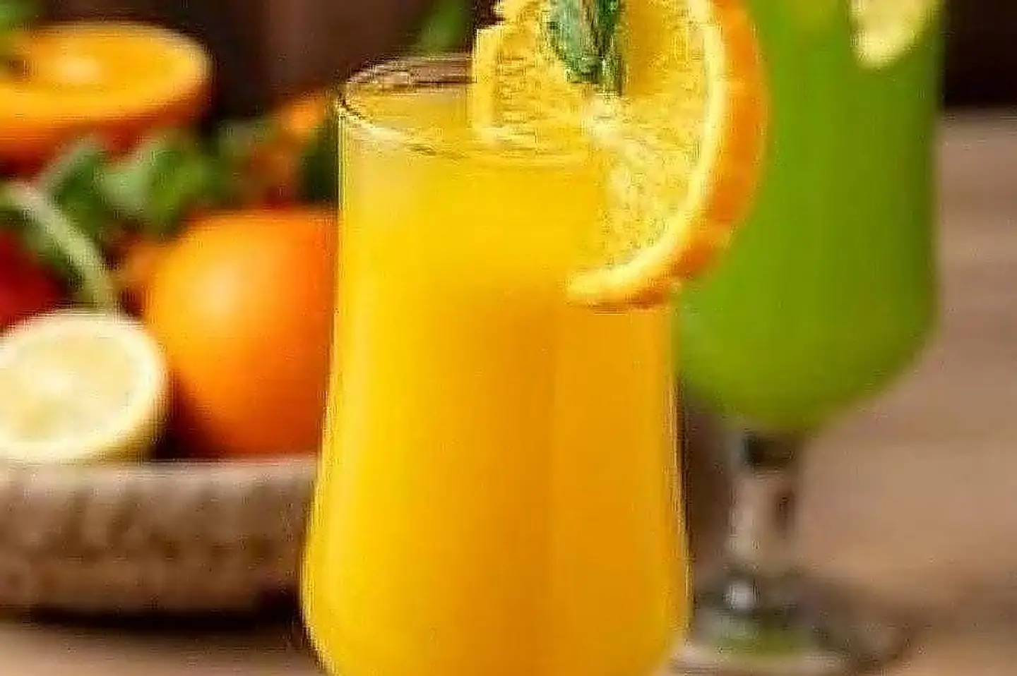 عصير برتقال خلاط