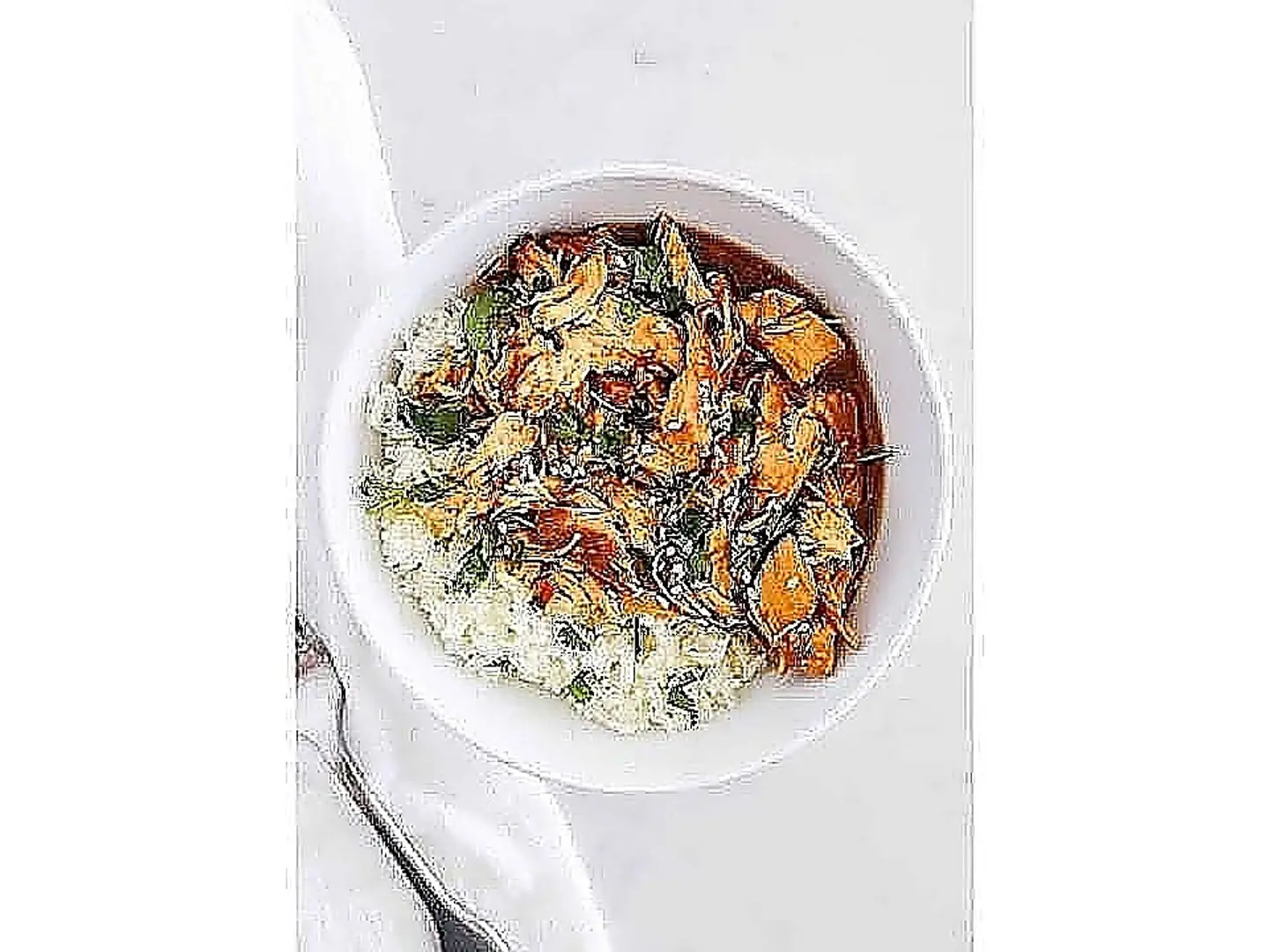 أرز بصلصة الترياكي