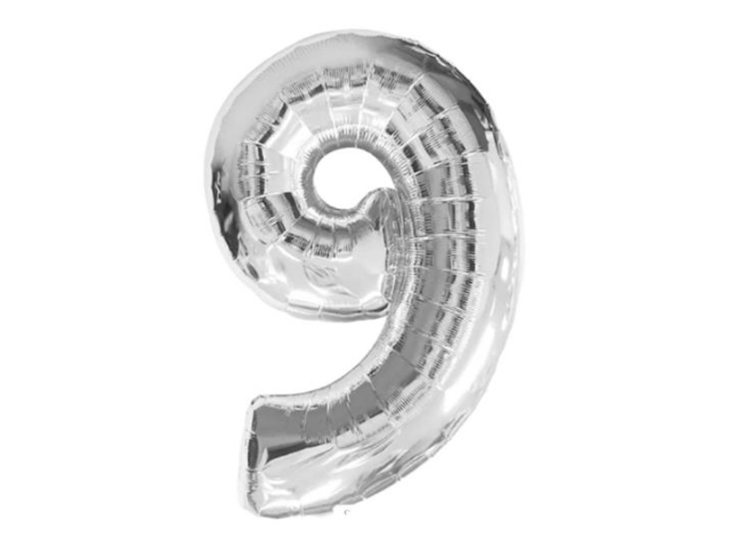 Silver Helium Balloon No. 9