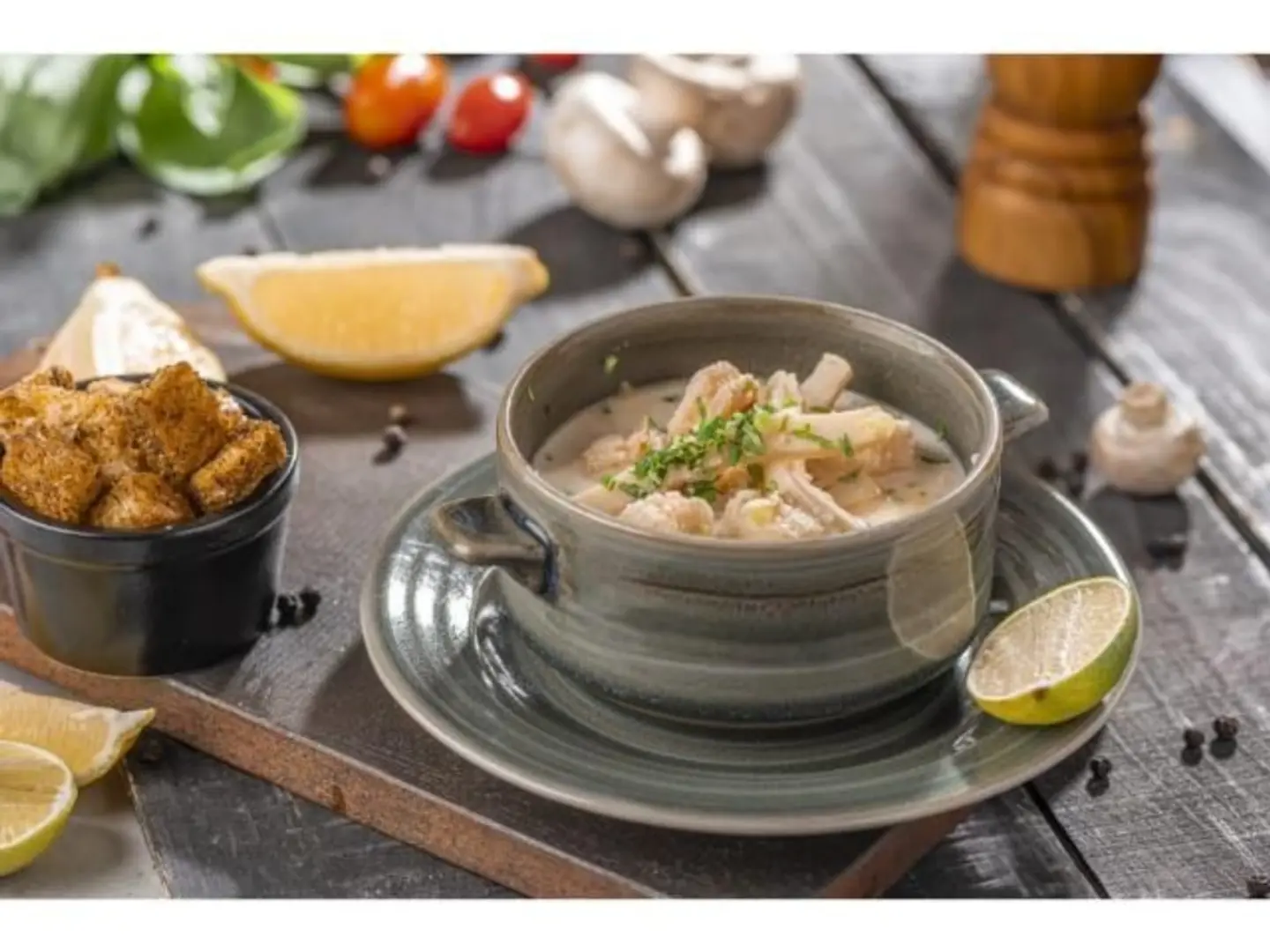 شوربة مأكولات البحر