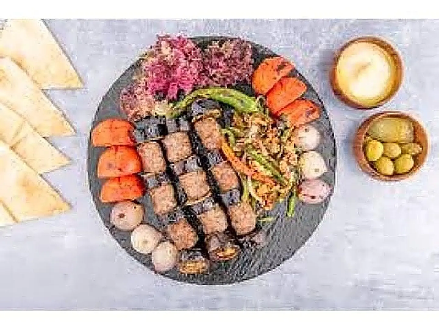 وجبة كباب لحم