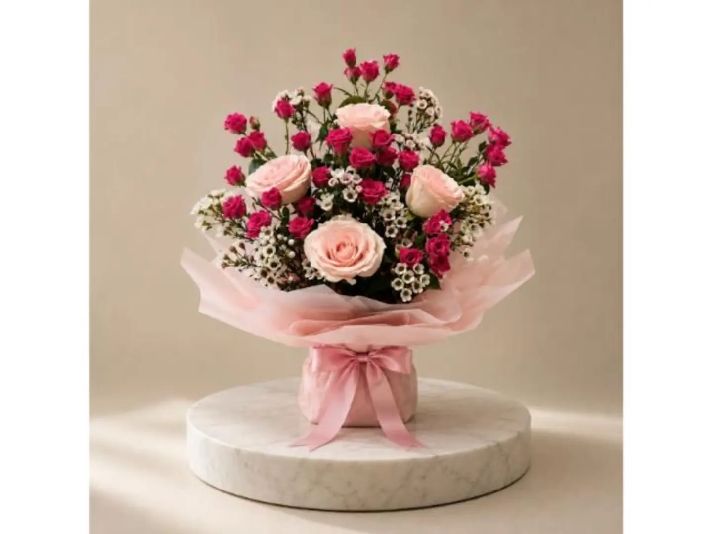 Pink Whisper Bouquet