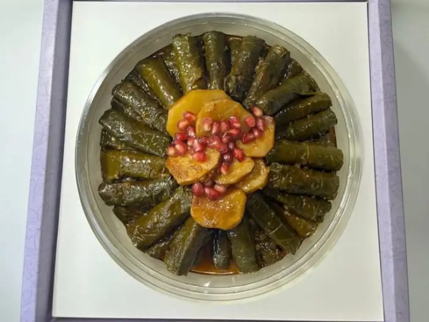 ورق عنب بنّة - كبير