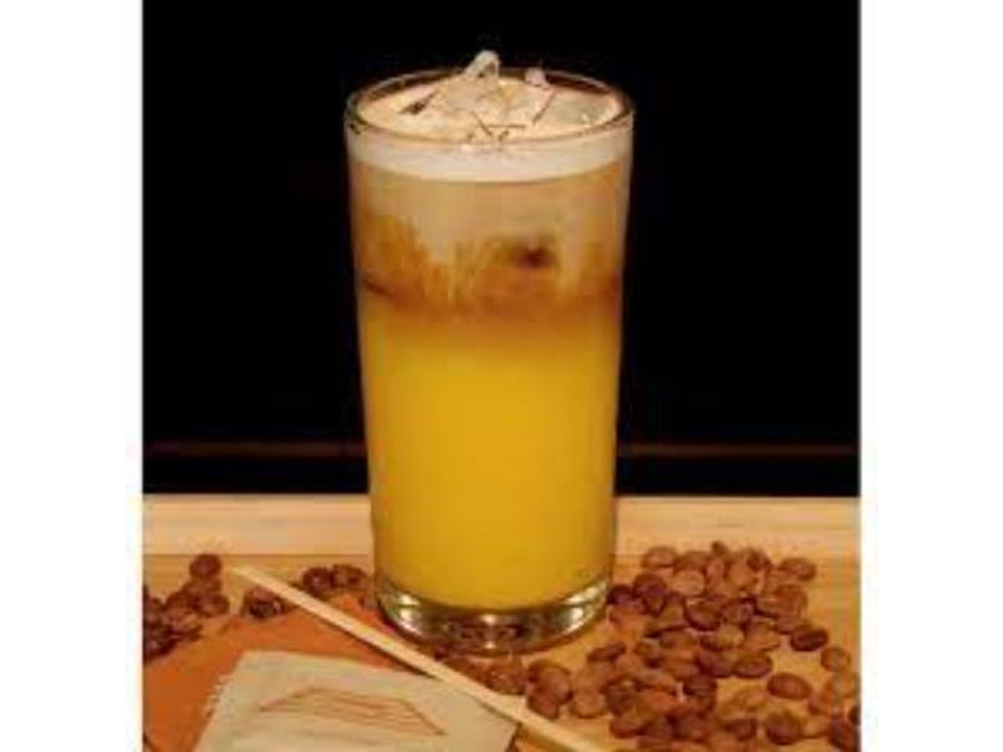 Iced Saffron Latte