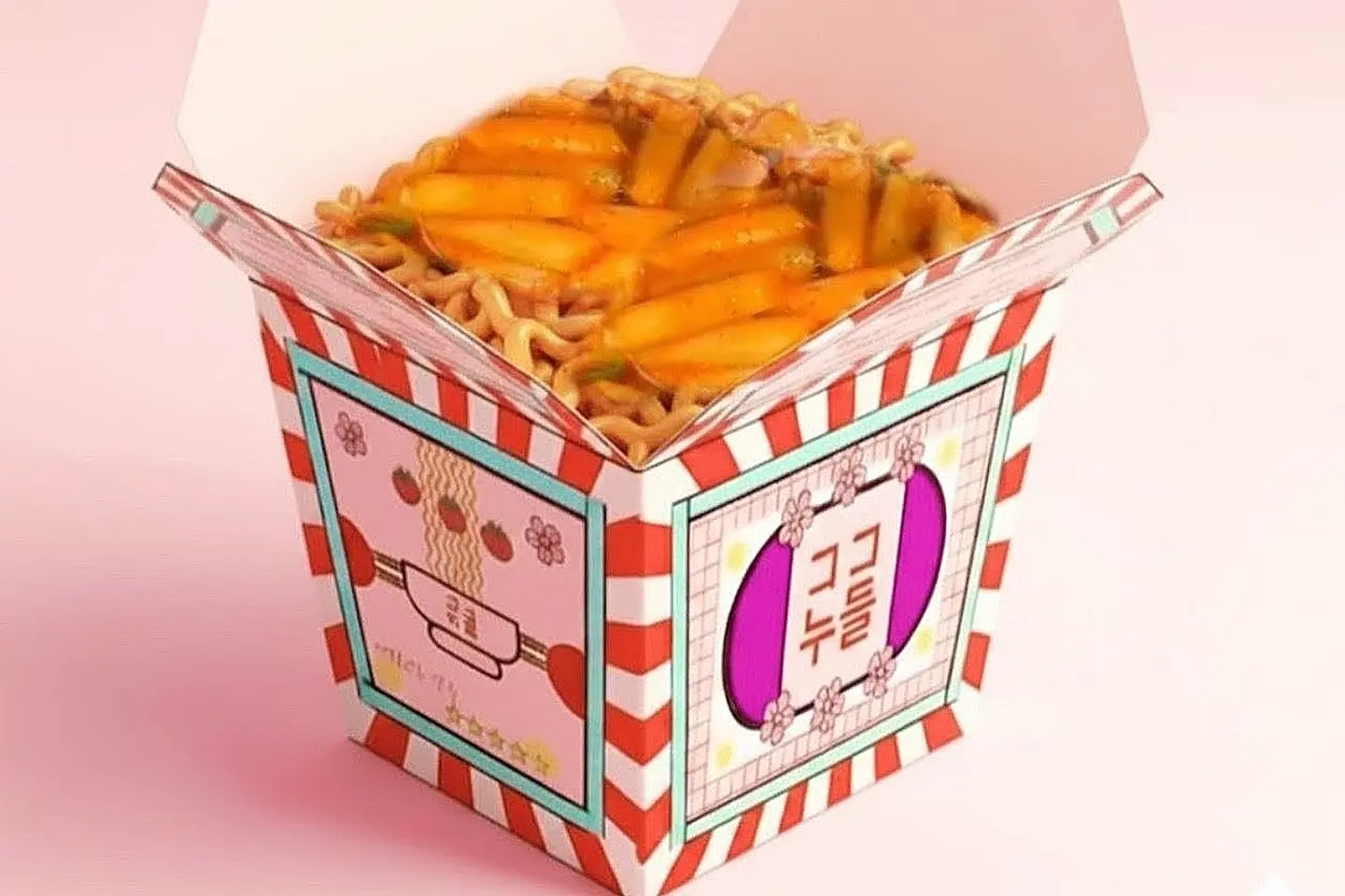 Indomie With Tteokbokki