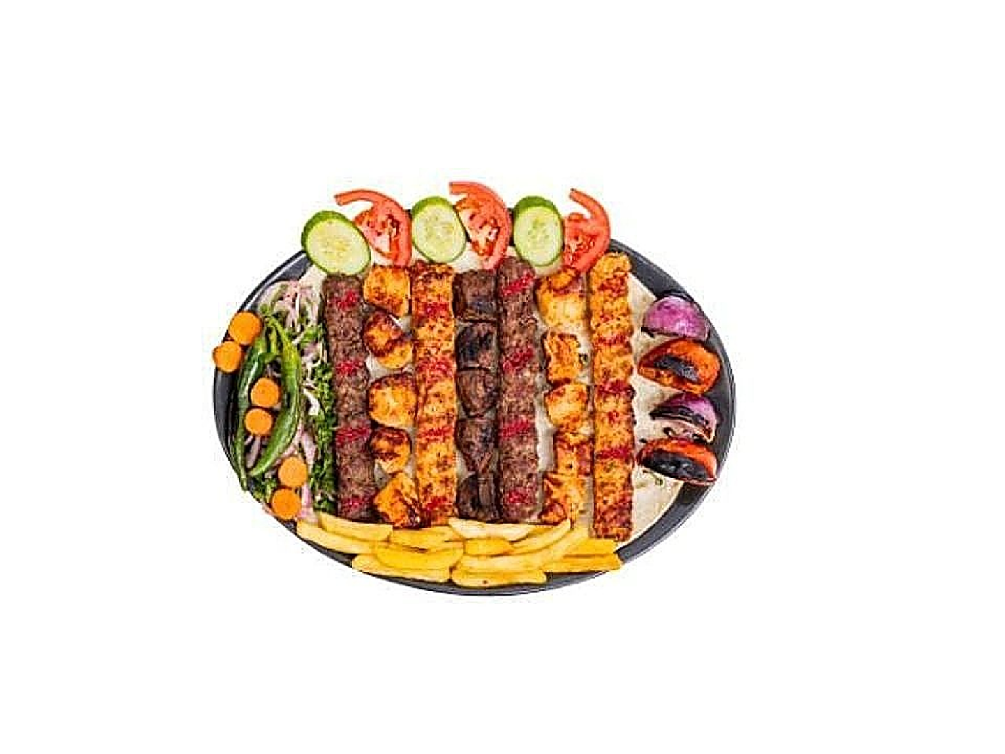 صحن مشكل خمس أشخاص