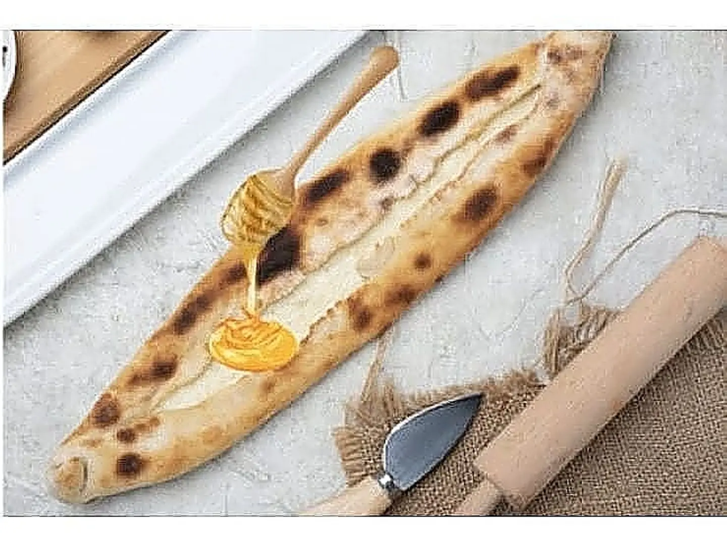 فطيرة لبنة عسل