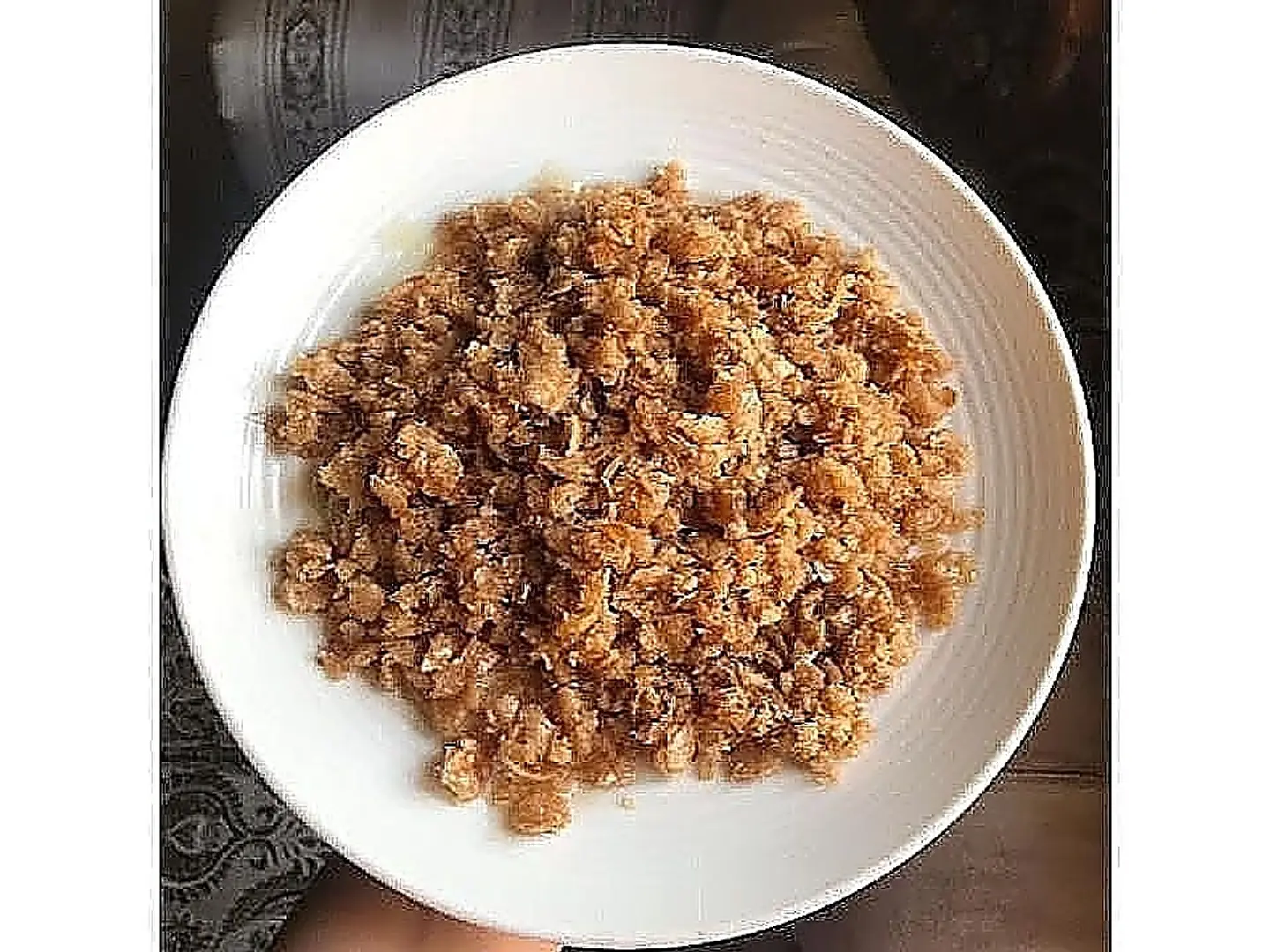 Plain Fatta With Dates