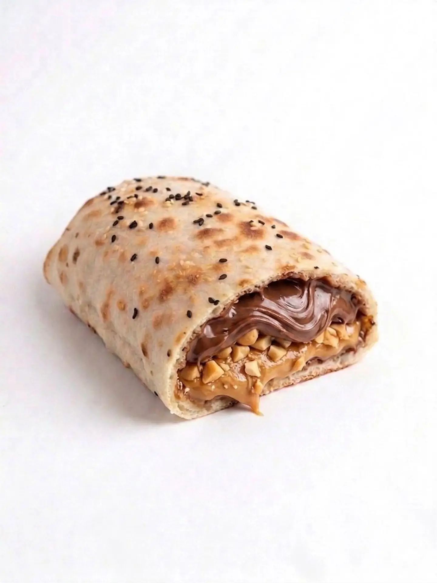 Nutella And Peanut Pie