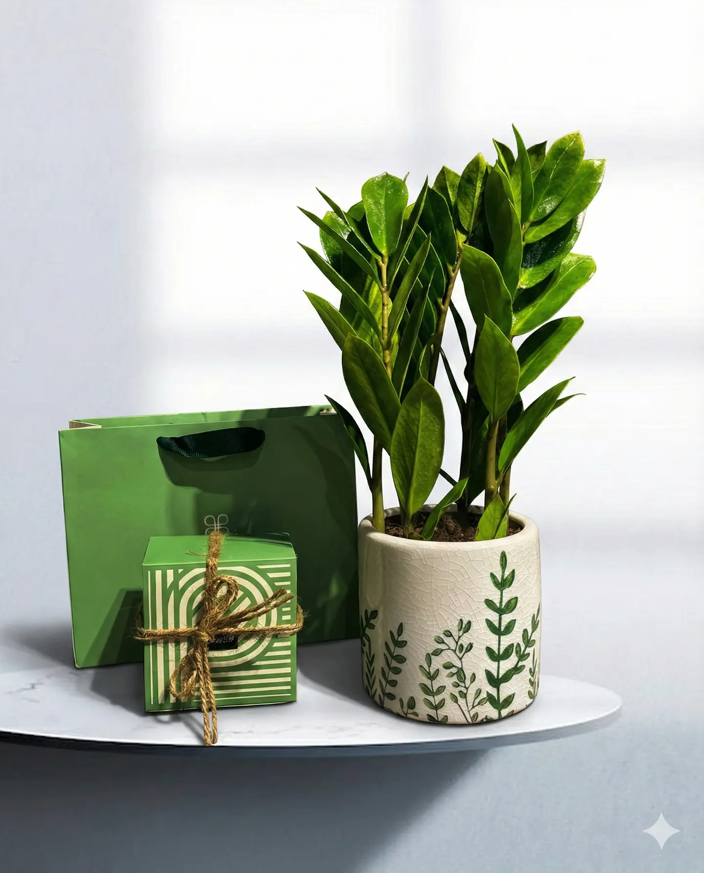 نبتة زاميا مع باتشي