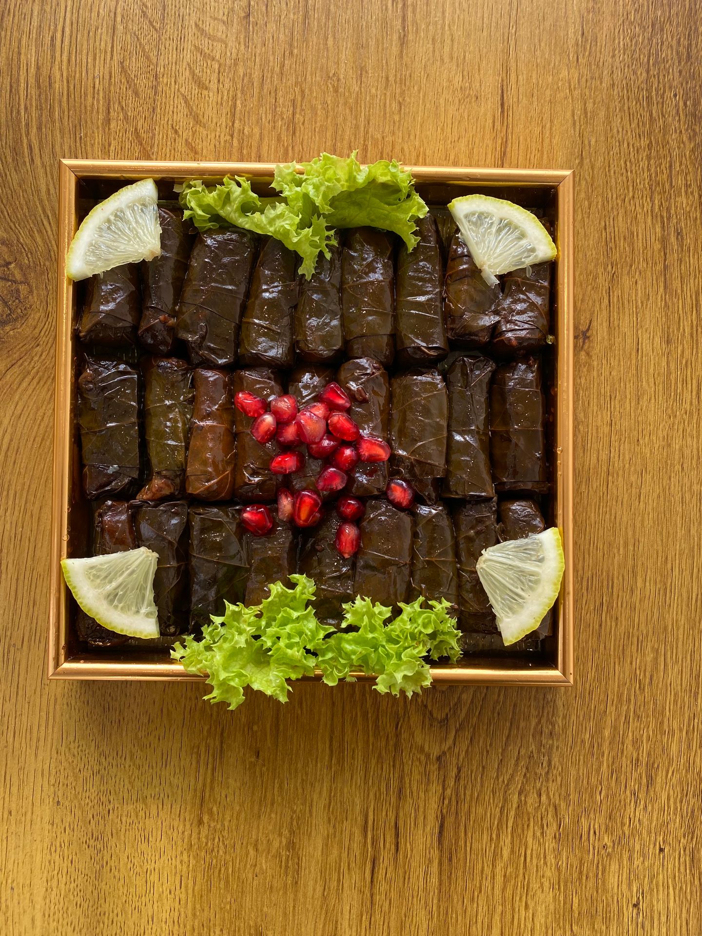سرويس ورق عنب وسط