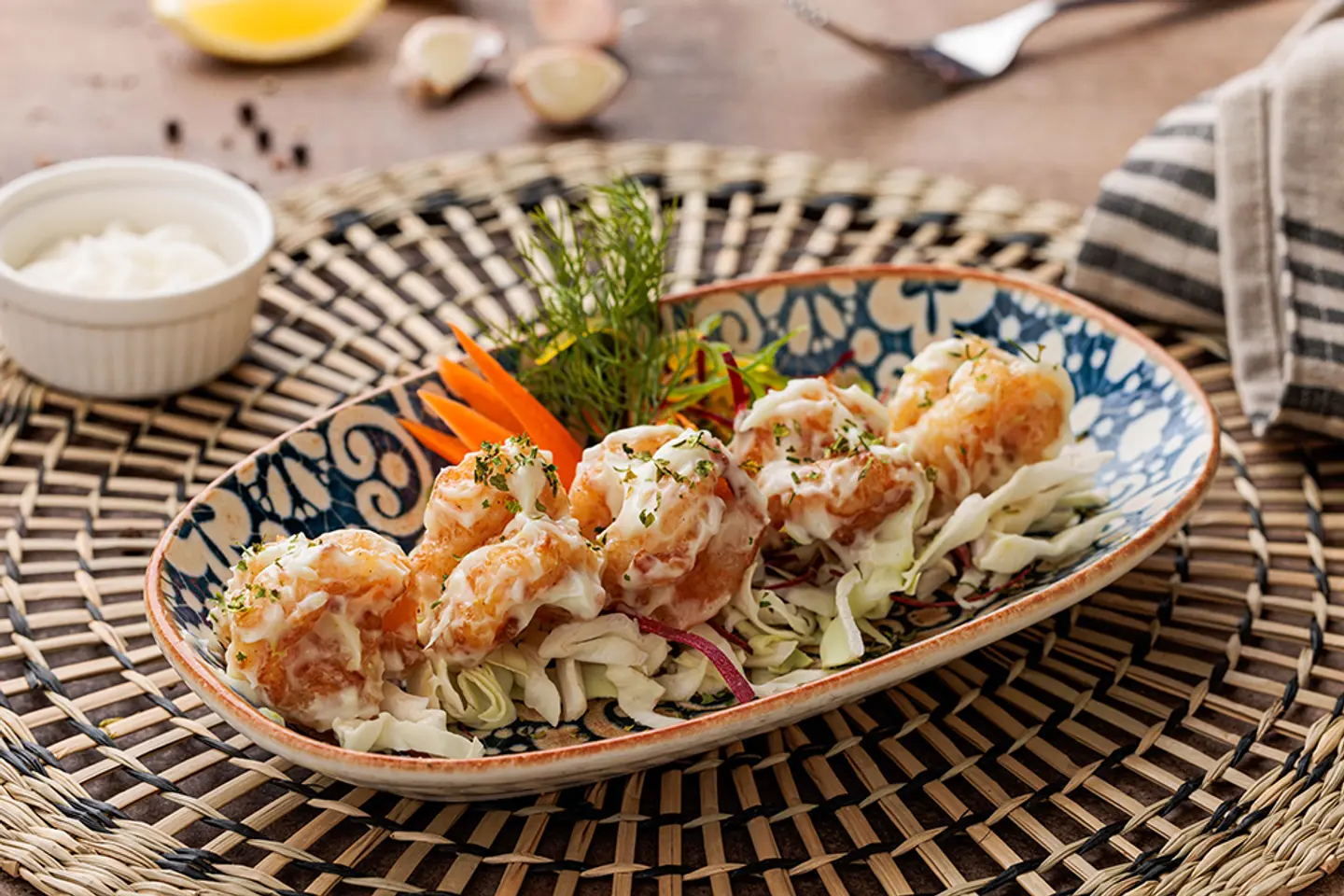 Wasabi Shrimp Tempura