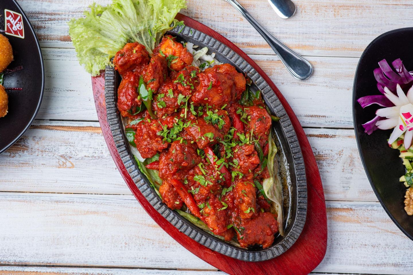 Prawn Sizzlers Manchurian