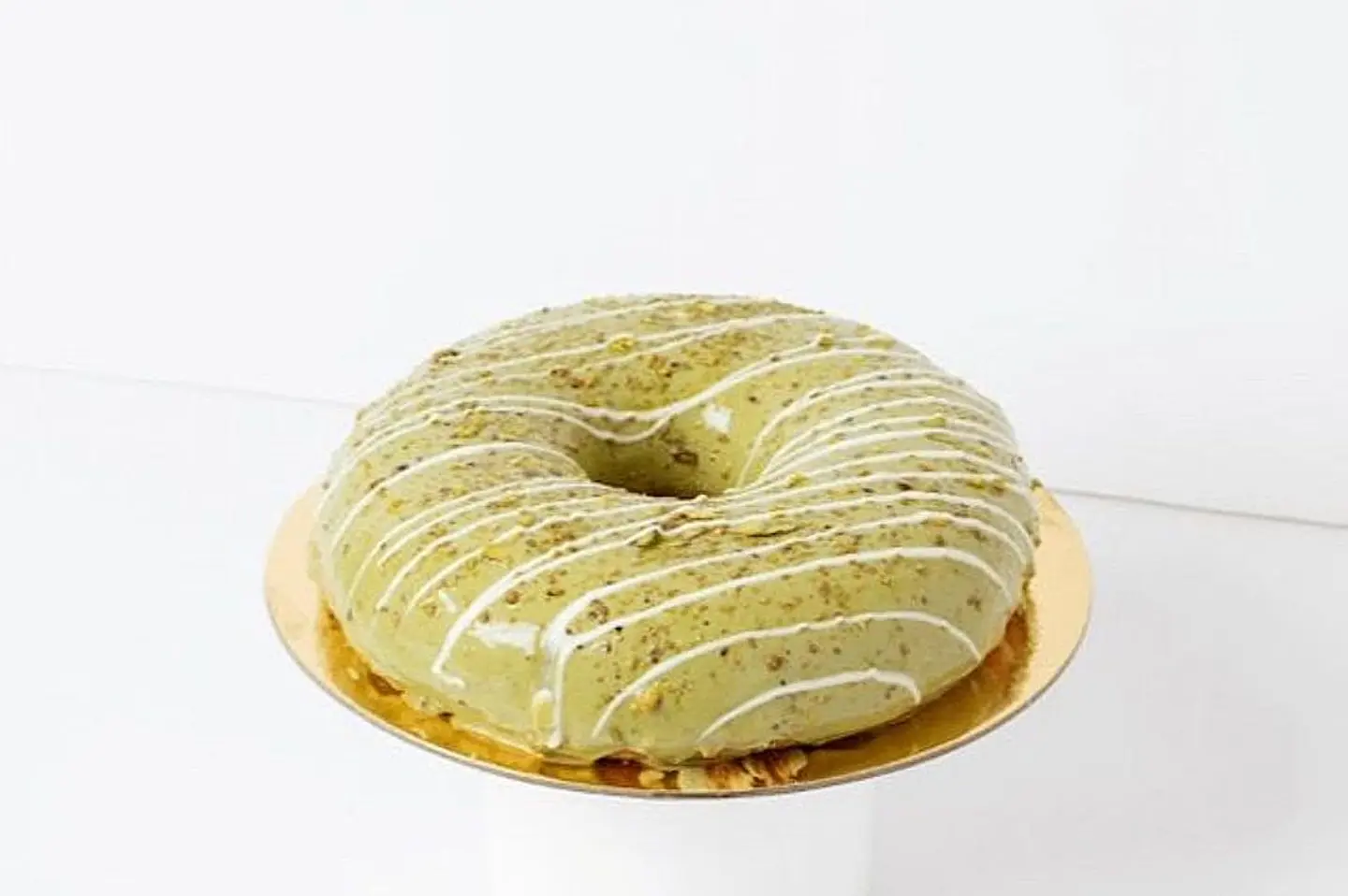 Pistachio Donut Cake