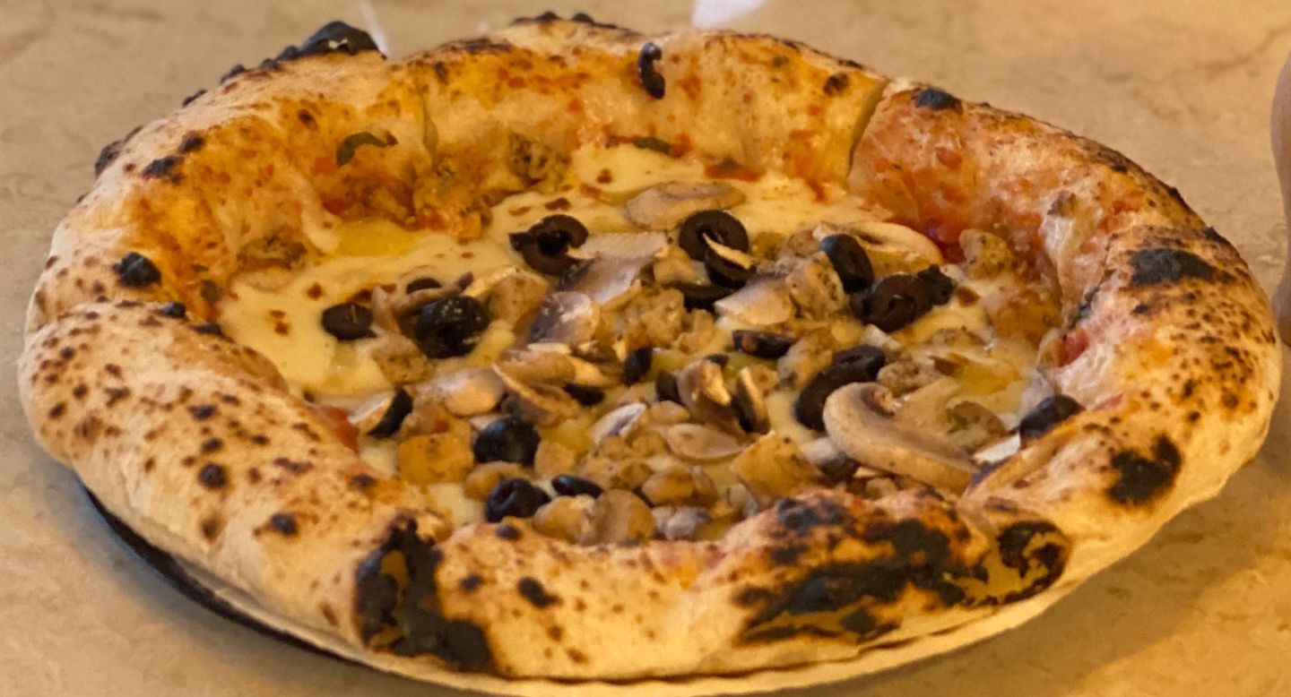 Chicken Pizza With Mushroom - Chicken Pizza With Mushroom