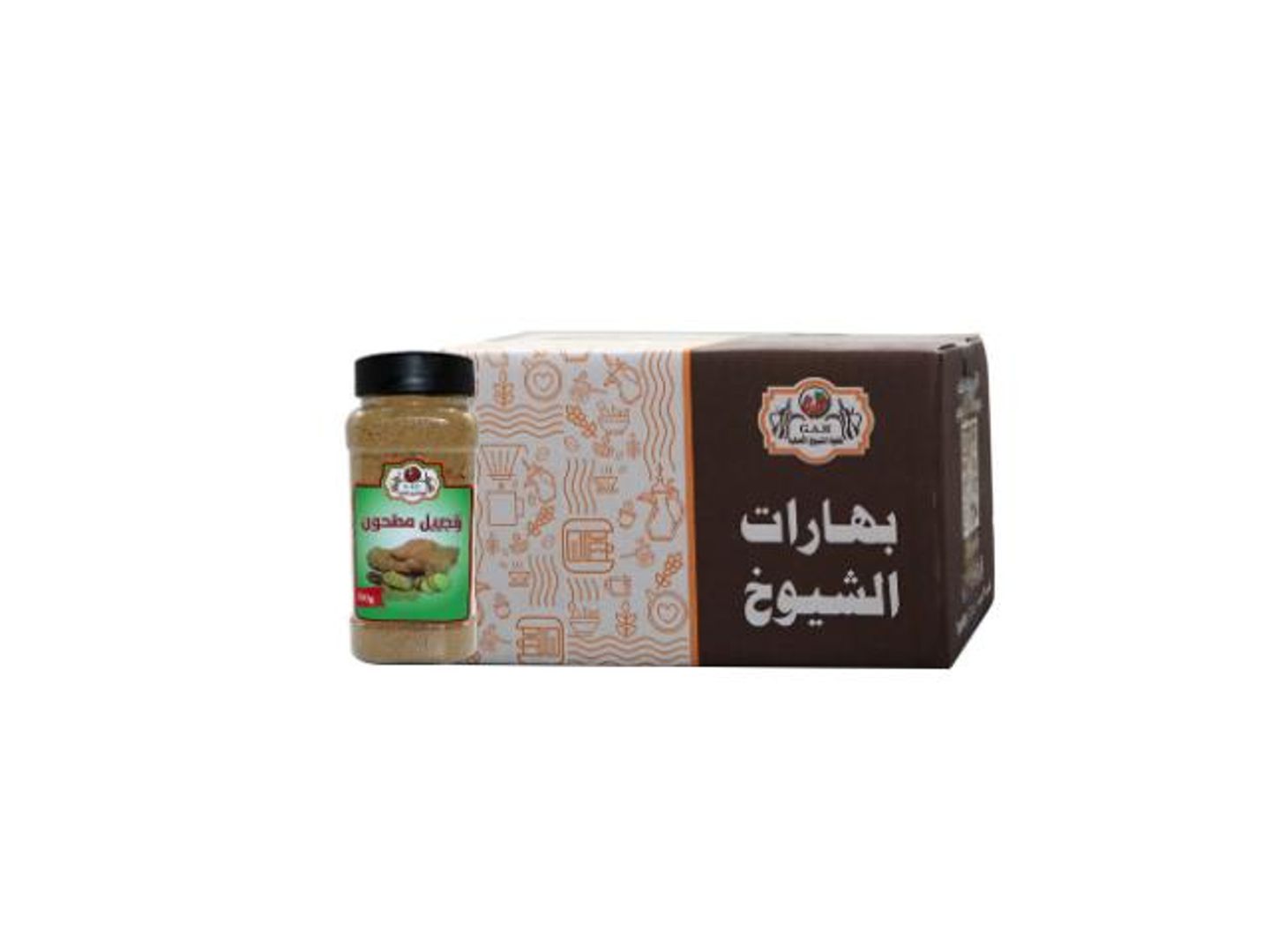Ground Ginger Carton 12 * 250 Grams