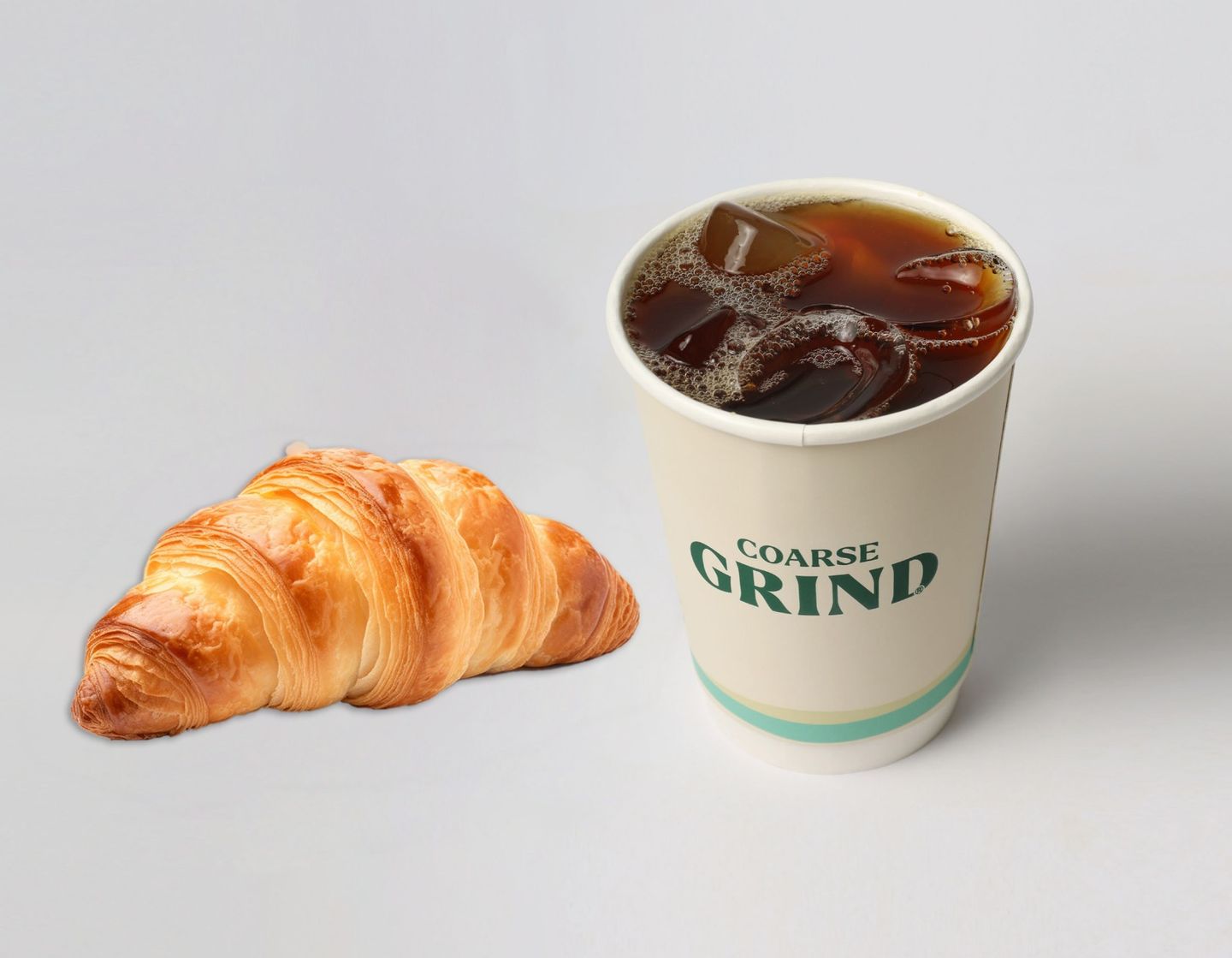 Crossaint With Coffee Of The Day