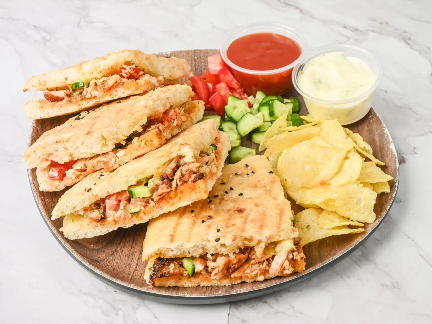 شاورما البوشكا الأوزبكي