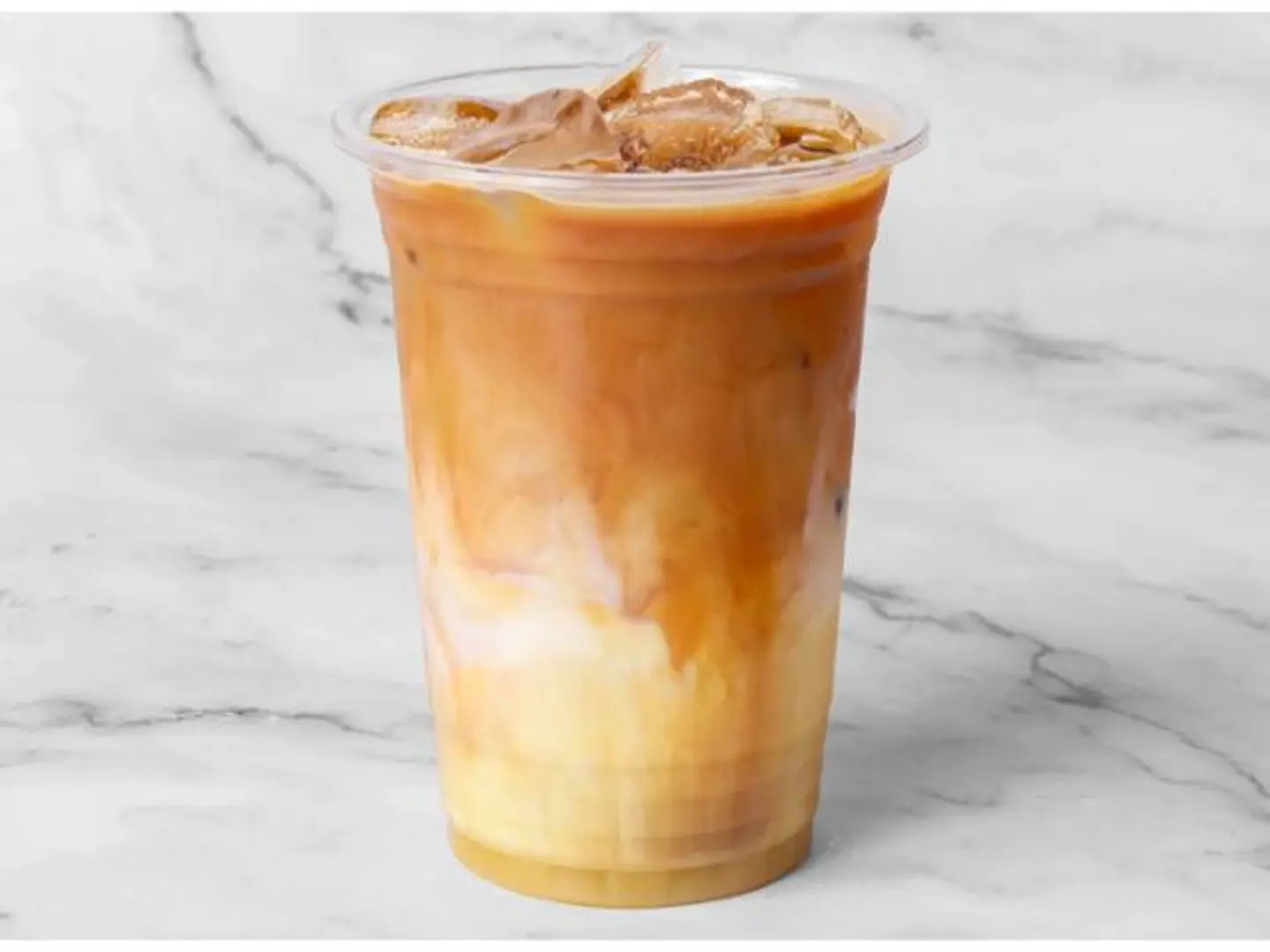 لاتيه كراميل مثلج