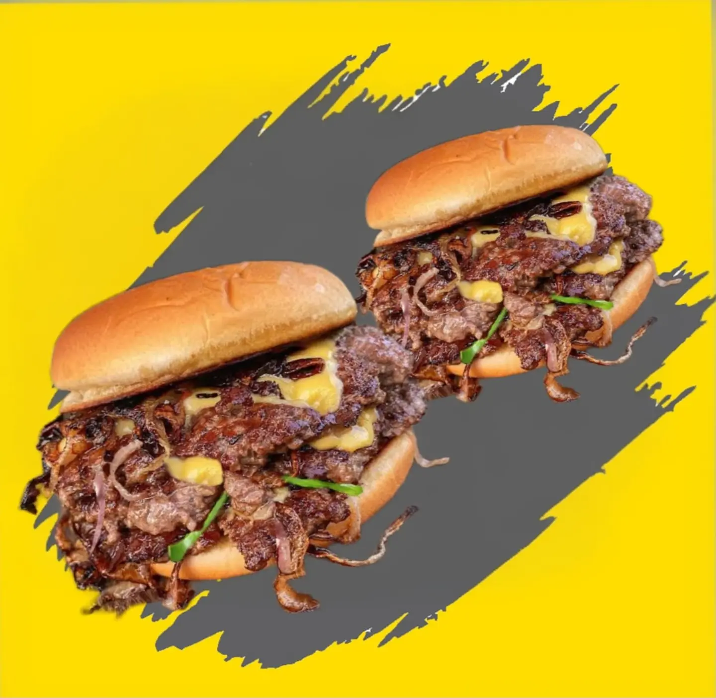 2 برجر لحم ستيك