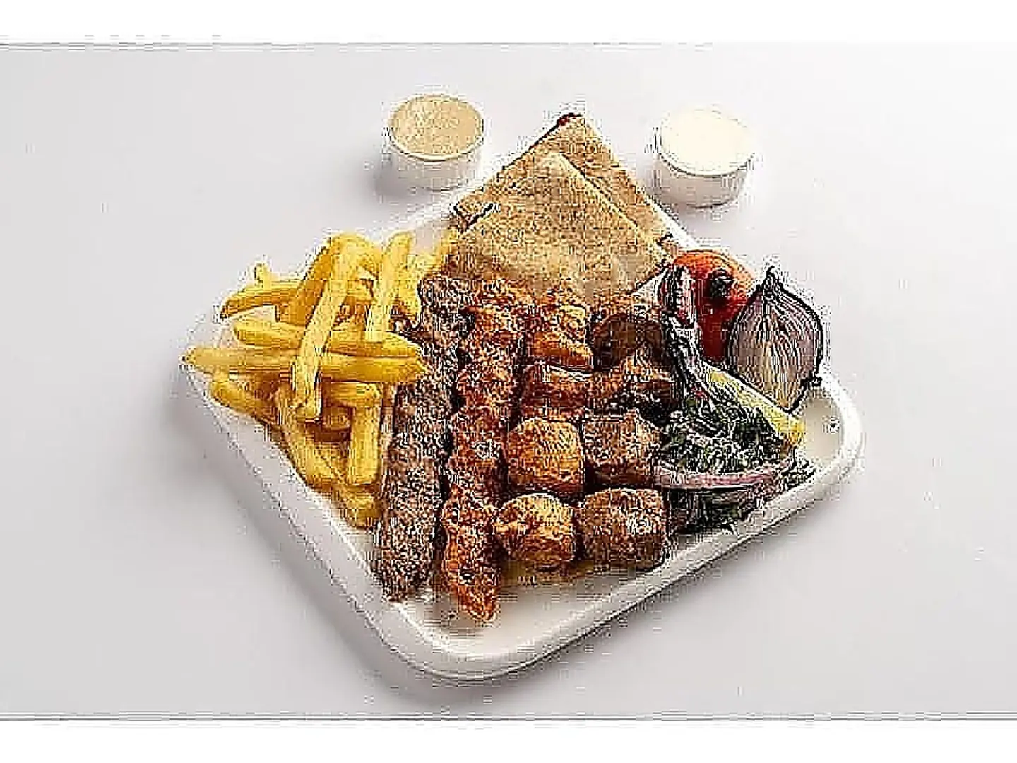 طبق مشويات صغير